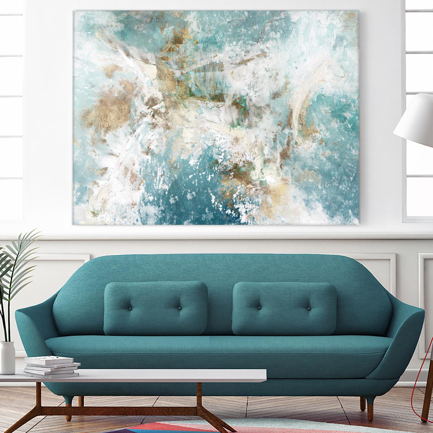 Waking Hour by Elle Jacobs on GIANT ART - white abstract