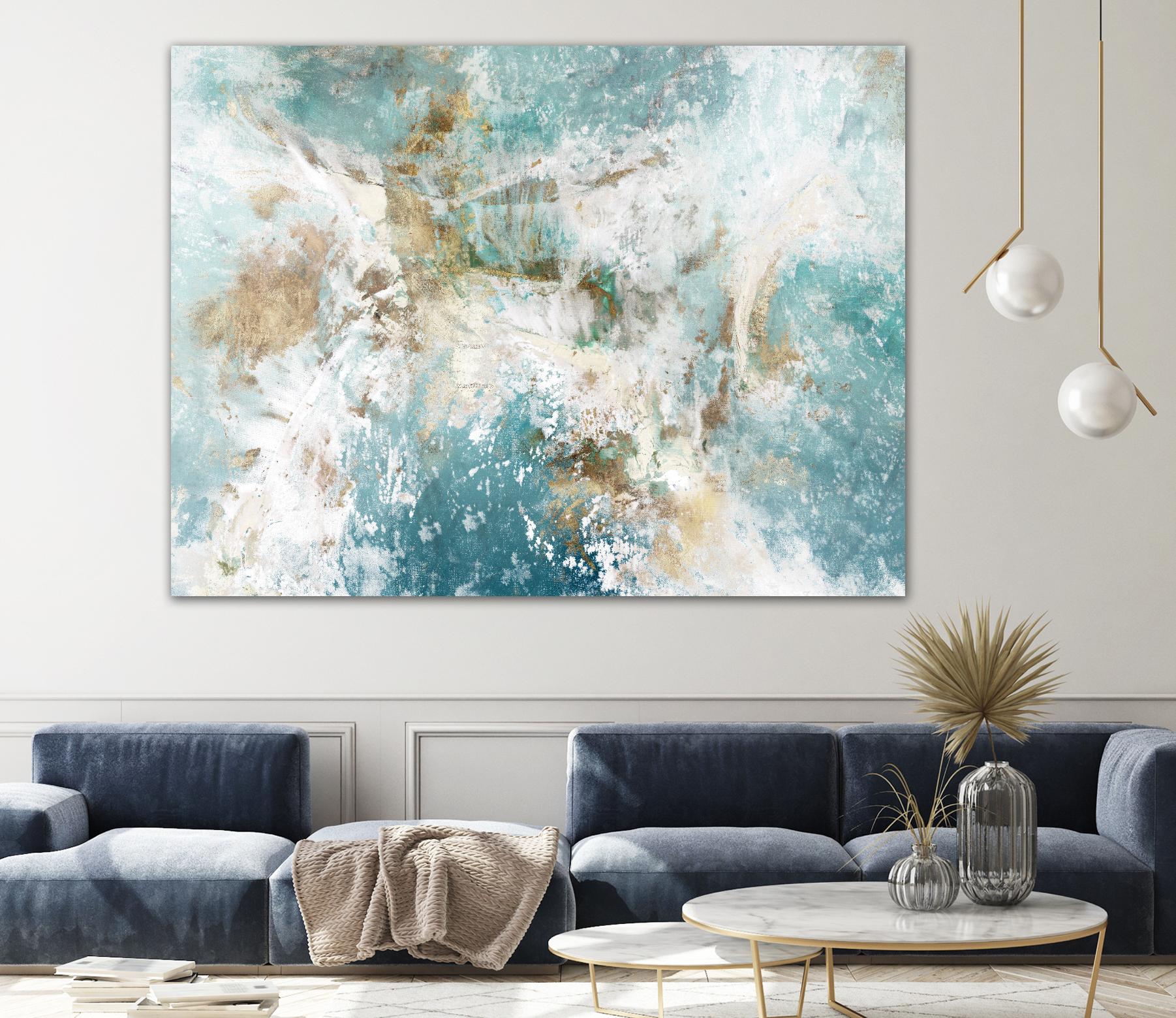 Waking Hour by Elle Jacobs on GIANT ART - white abstract