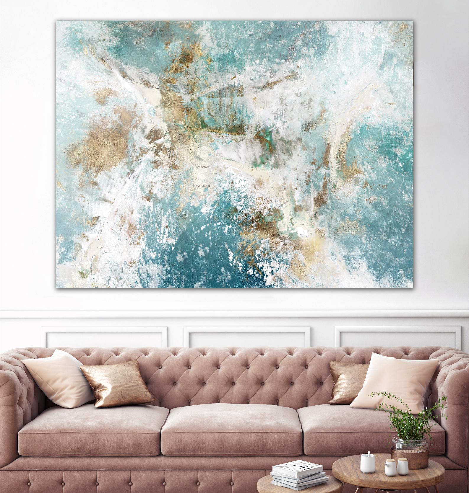 Waking Hour by Elle Jacobs on GIANT ART - white abstract