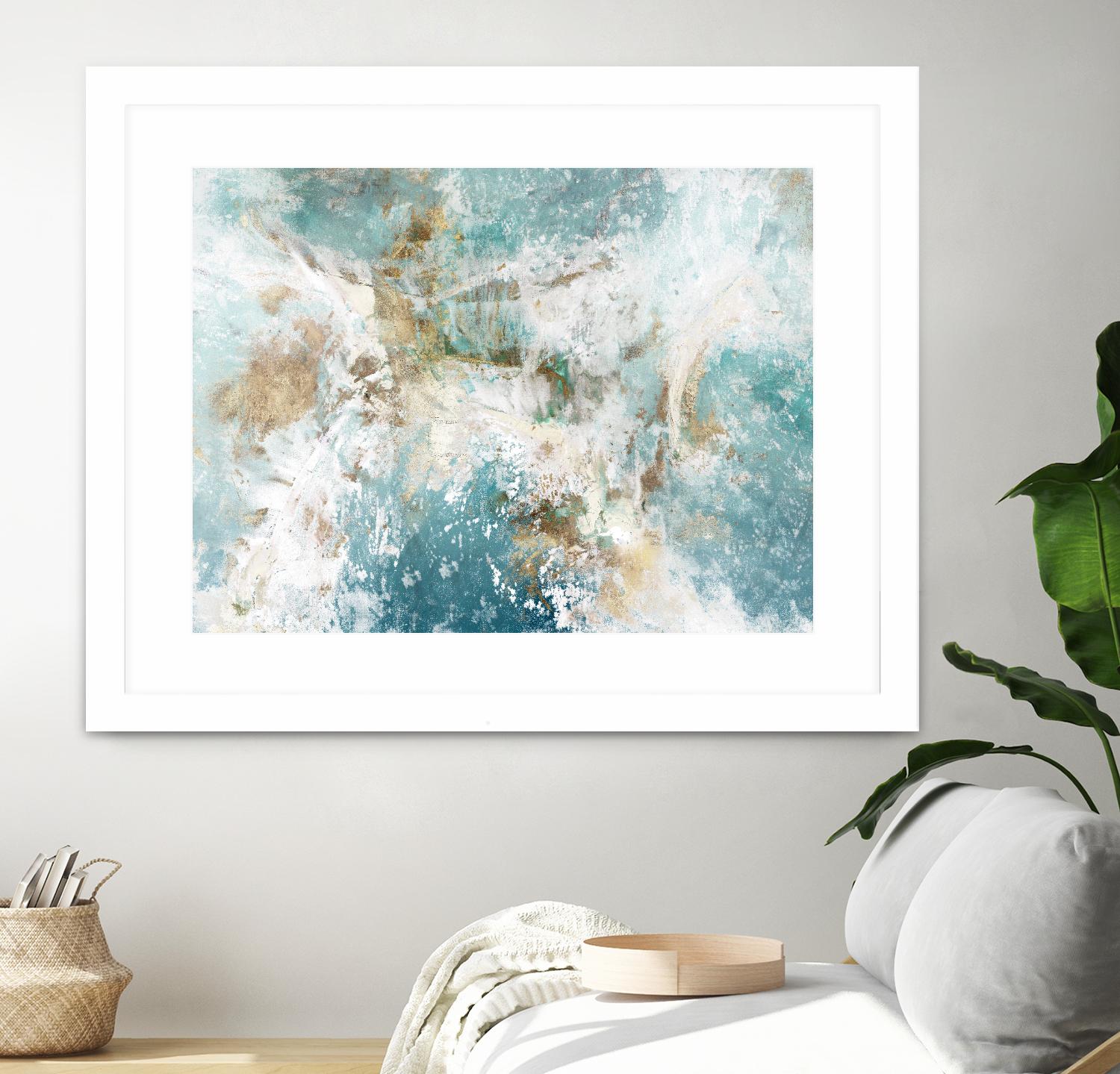 Waking Hour by Elle Jacobs on GIANT ART - white abstract