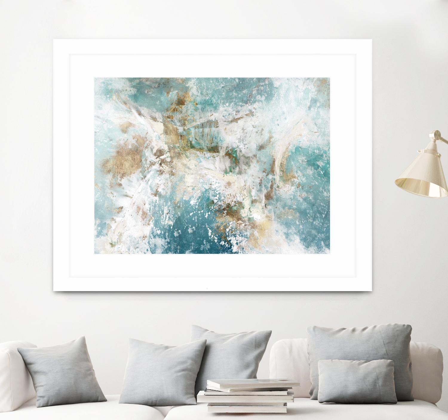 Waking Hour by Elle Jacobs on GIANT ART - white abstract