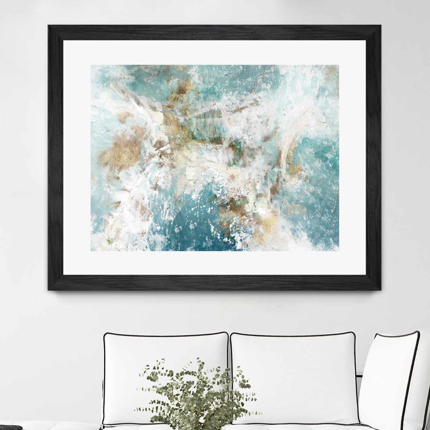 Waking Hour by Elle Jacobs on GIANT ART - white abstract