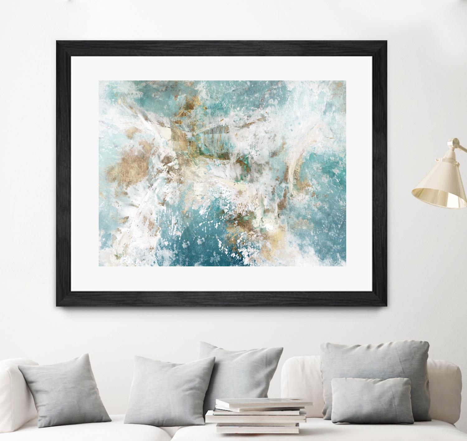 Waking Hour by Elle Jacobs on GIANT ART - white abstract