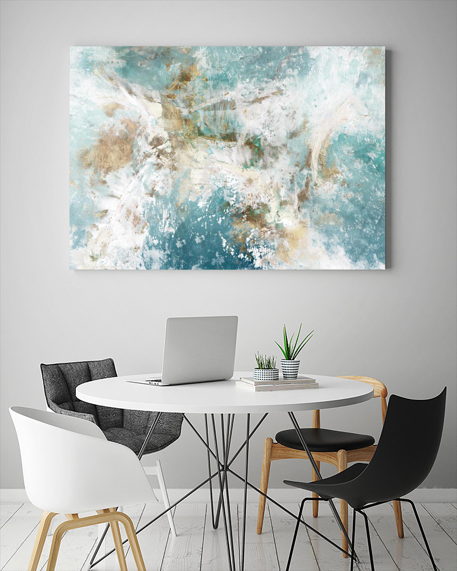 Waking Hour by Elle Jacobs on GIANT ART - white abstract