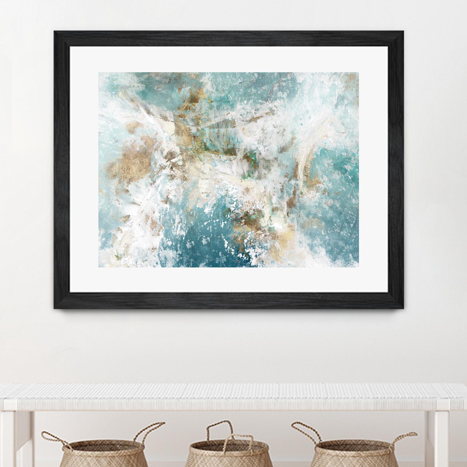Waking Hour by Elle Jacobs on GIANT ART - white abstract