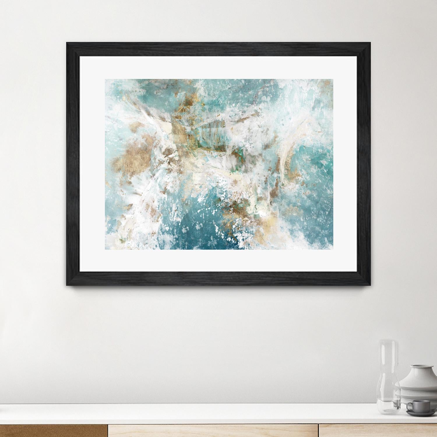 Waking Hour by Elle Jacobs on GIANT ART - white abstract