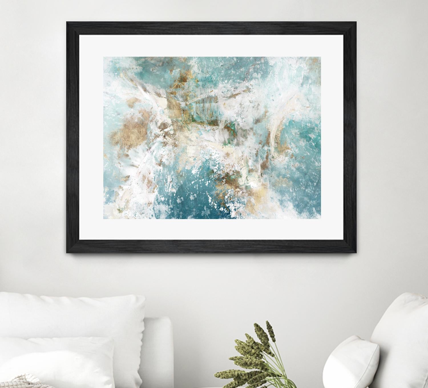 Waking Hour by Elle Jacobs on GIANT ART - white abstract
