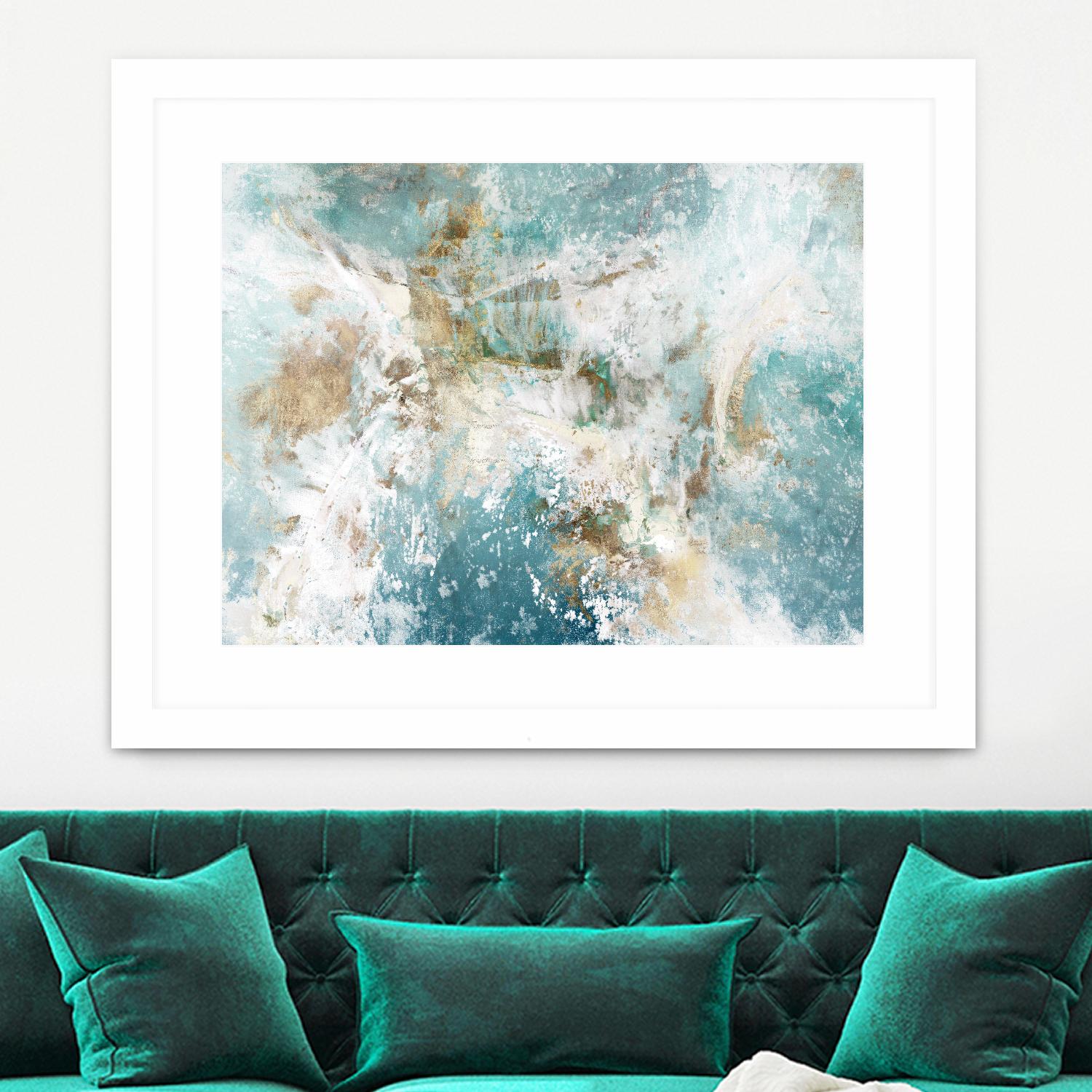 Waking Hour by Elle Jacobs on GIANT ART - white abstract