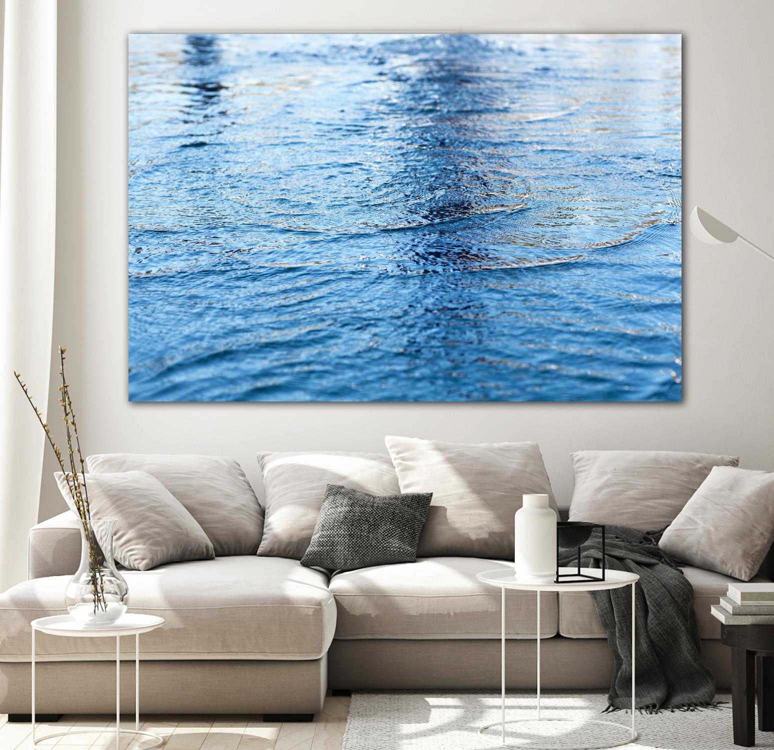 Reflections IV by Lily Mournier on GIANT ART - white sea scene