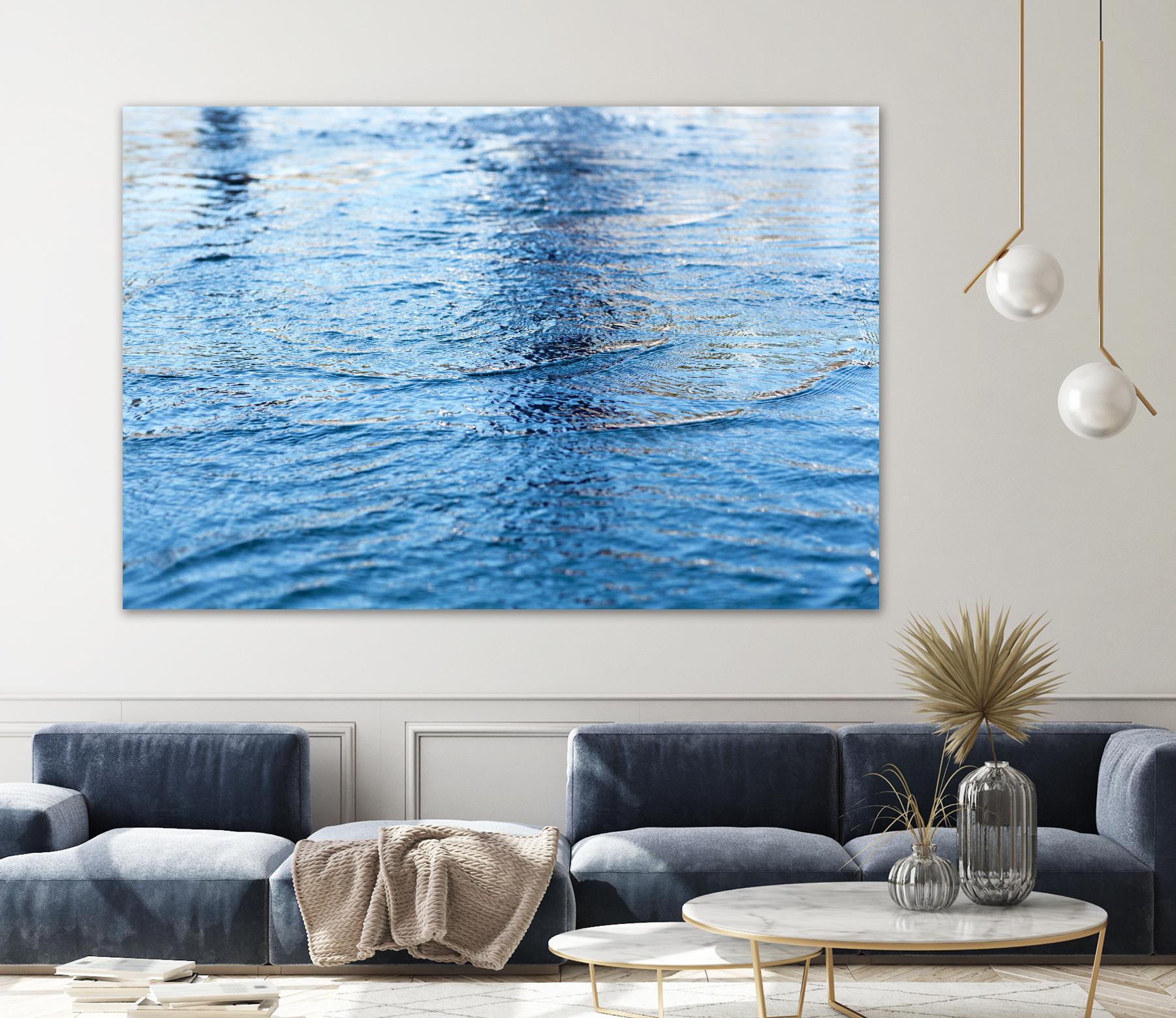 Reflections IV by Lily Mournier on GIANT ART - white sea scene