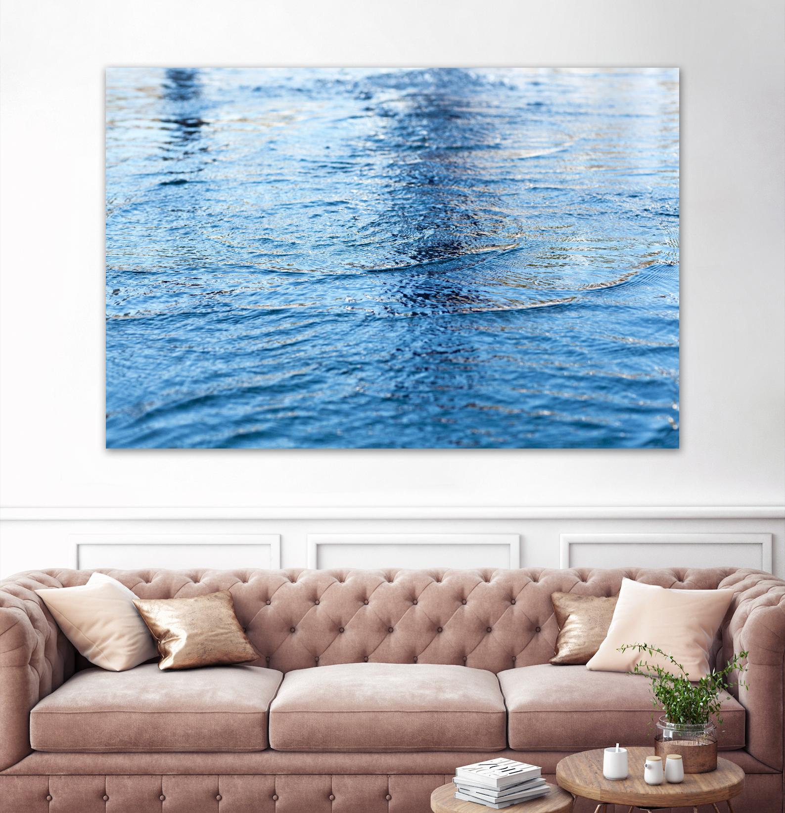 Reflections IV by Lily Mournier on GIANT ART - white sea scene