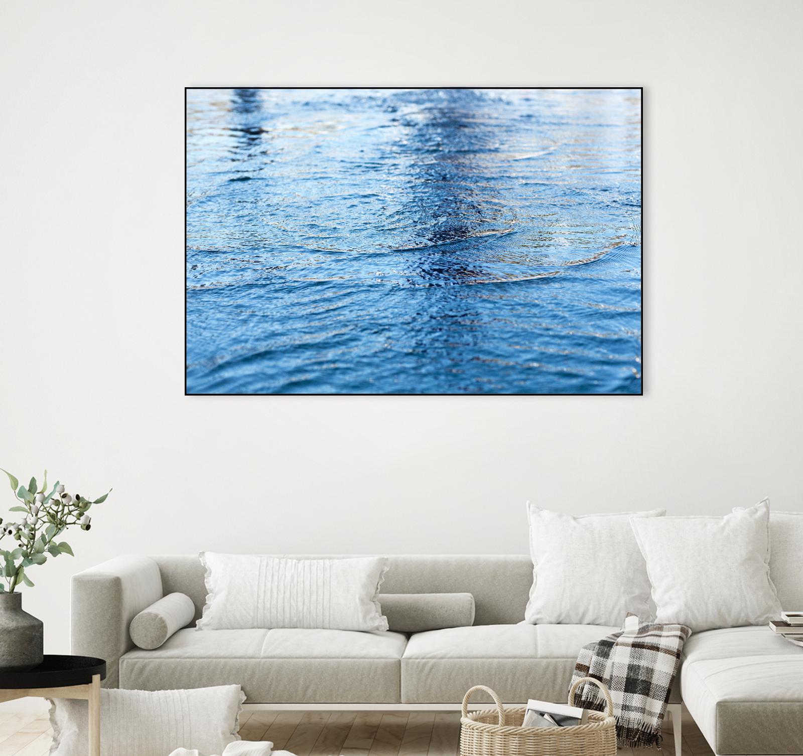 Reflections IV by Lily Mournier on GIANT ART - white sea scene