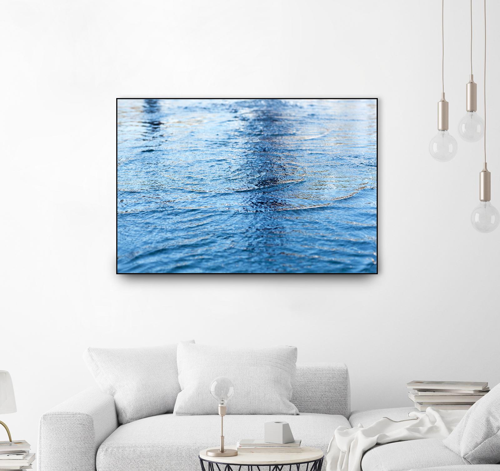 Reflections IV by Lily Mournier on GIANT ART - white sea scene