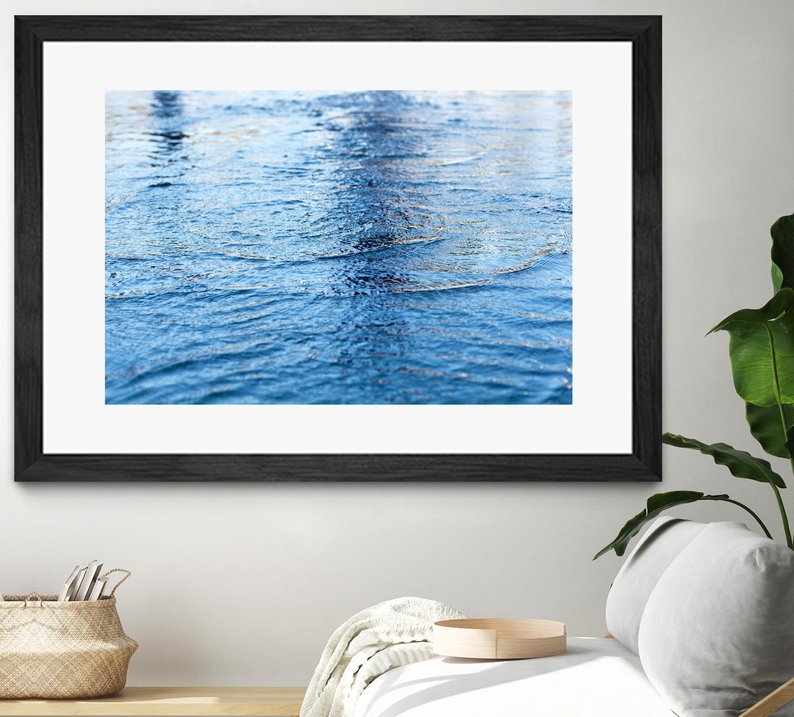 Reflections IV by Lily Mournier on GIANT ART - white sea scene