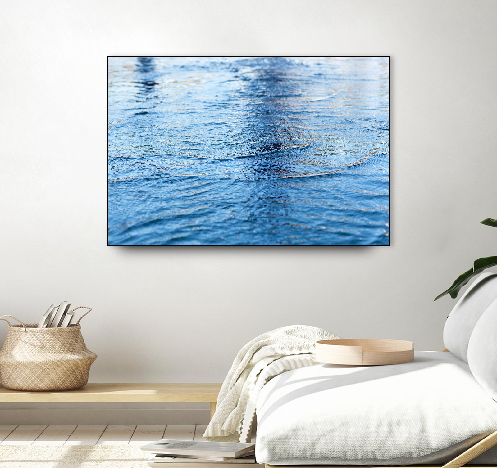 Reflections IV by Lily Mournier on GIANT ART - white sea scene