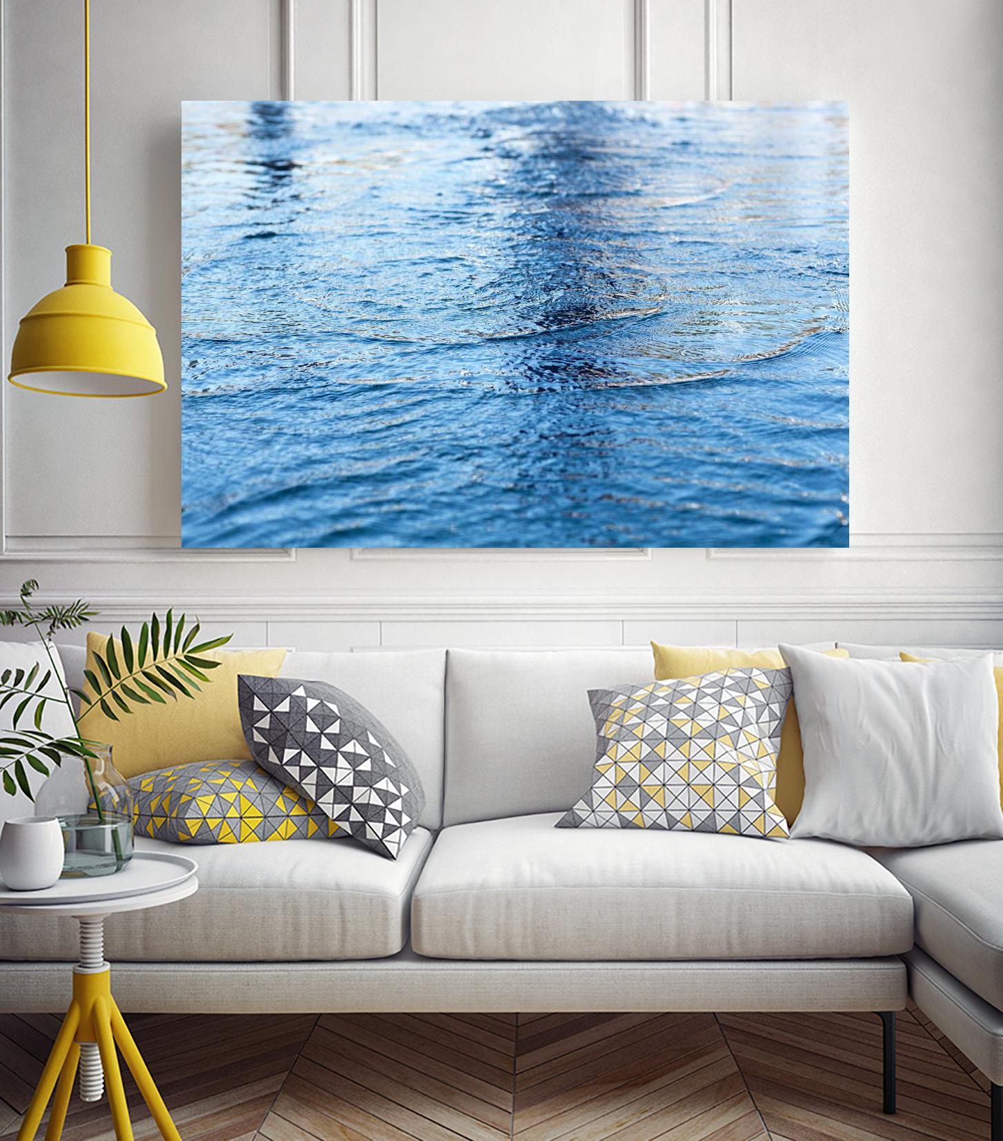 Reflections IV by Lily Mournier on GIANT ART - white sea scene