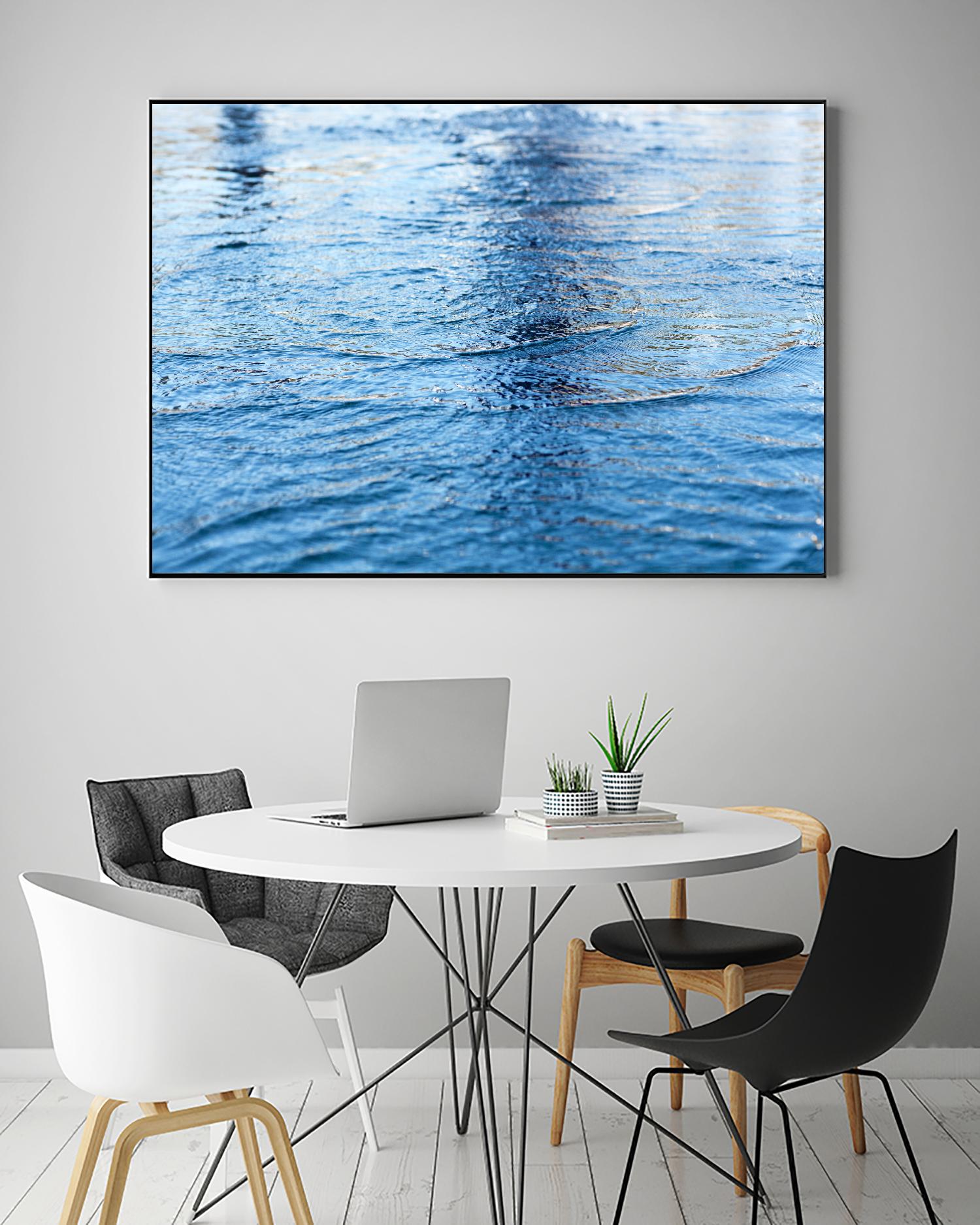 Reflections IV by Lily Mournier on GIANT ART - white sea scene