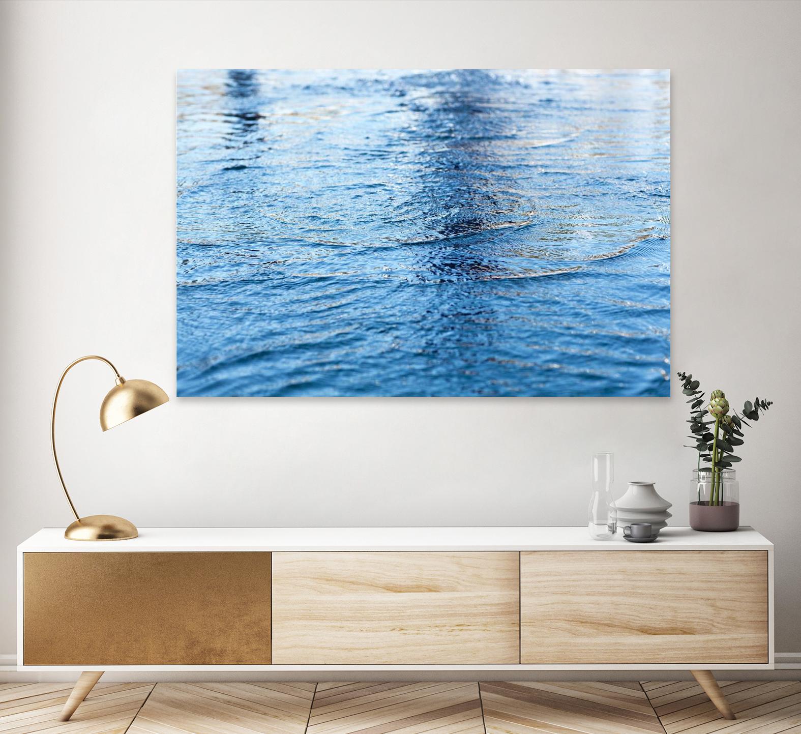 Reflections IV by Lily Mournier on GIANT ART - white sea scene