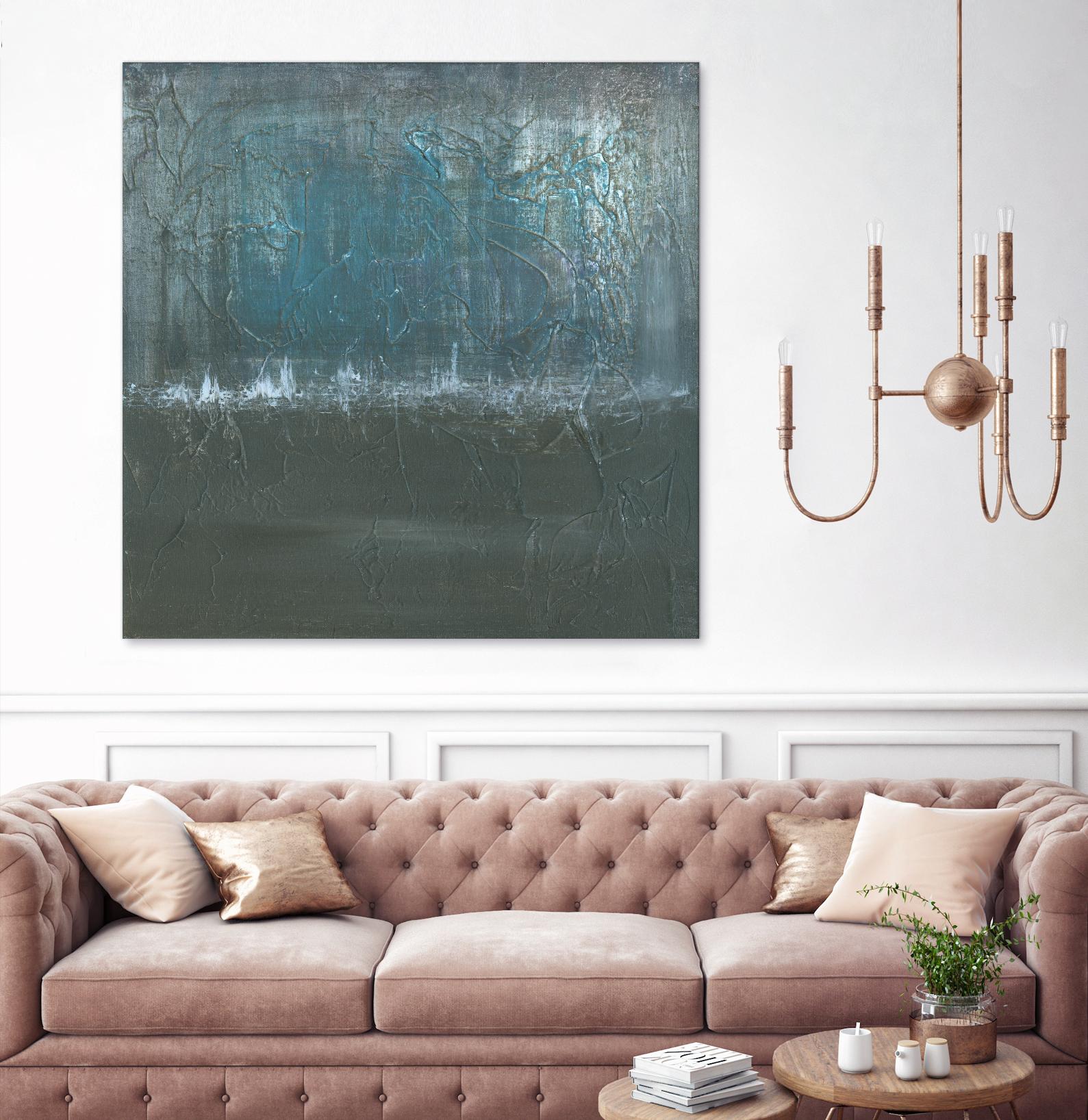 Silver of Twilight by Matt Leblanc on GIANT ART - grey abstract