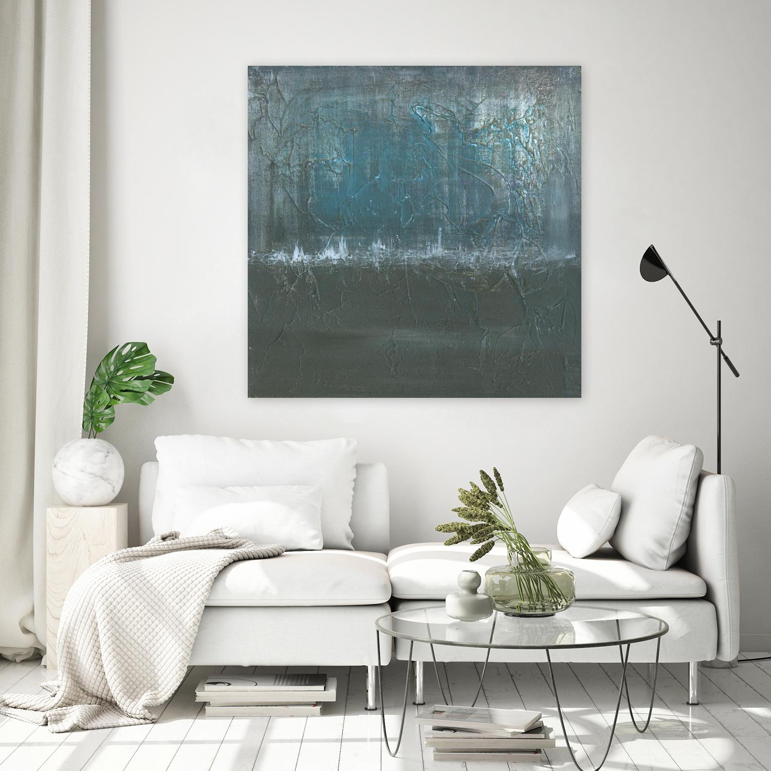 Silver of Twilight by Matt Leblanc on GIANT ART - grey abstract