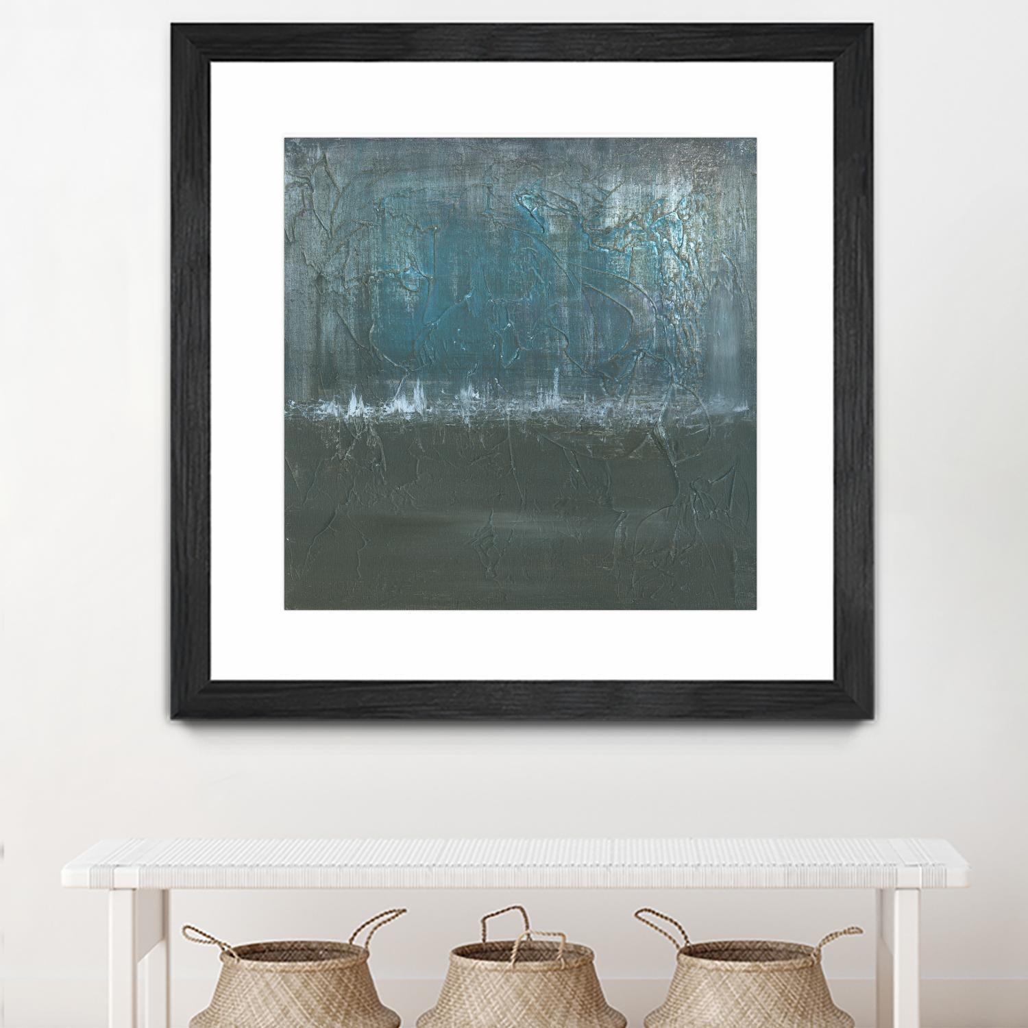 Silver of Twilight by Matt Leblanc on GIANT ART - grey abstract