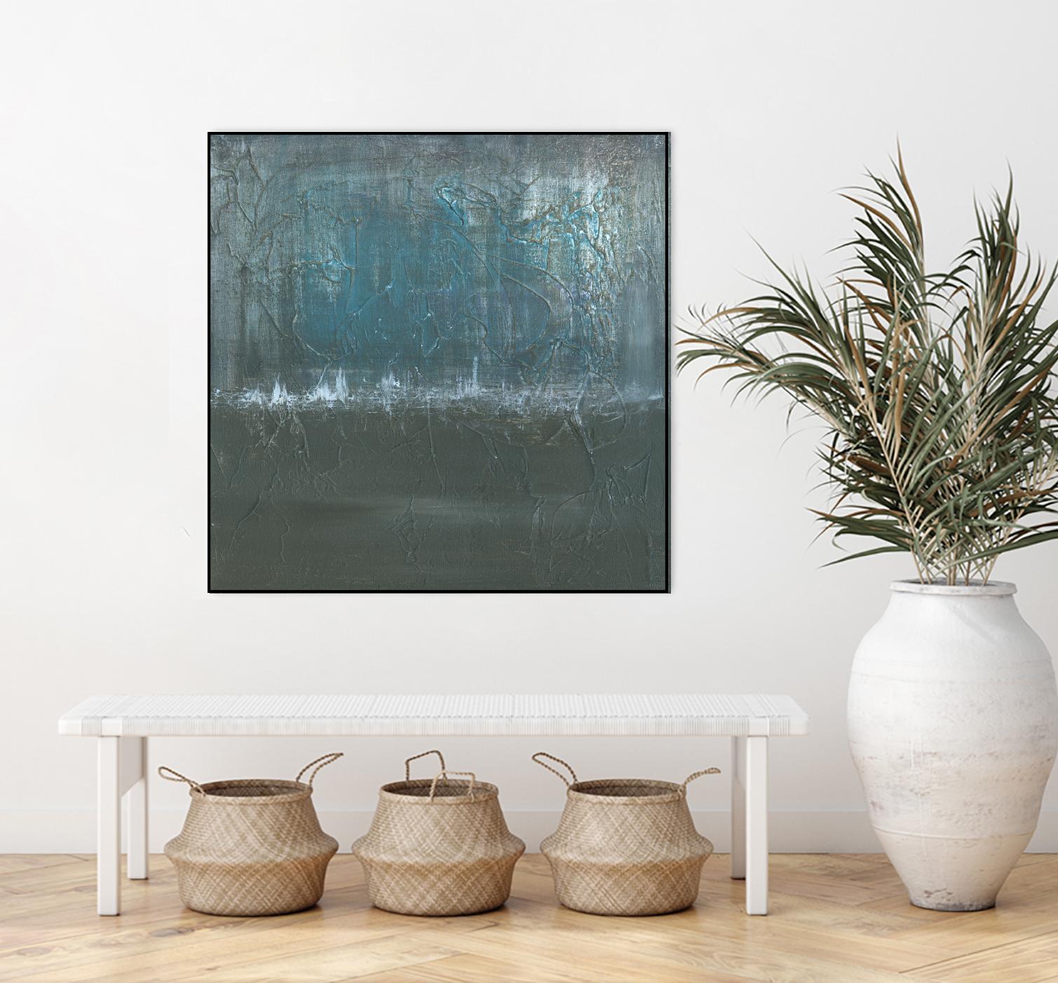 Silver of Twilight by Matt Leblanc on GIANT ART - grey abstract