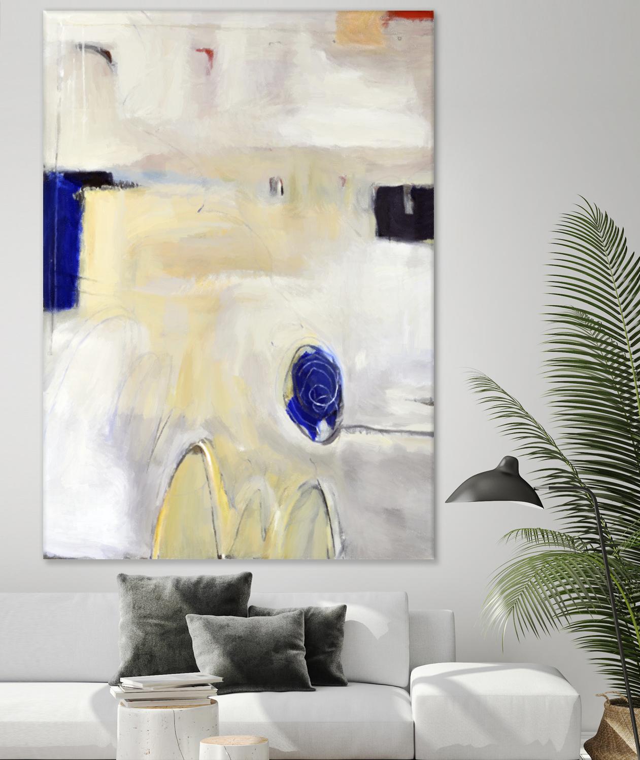 Unwind I by Mark Pulliam on GIANT ART - blue abstract