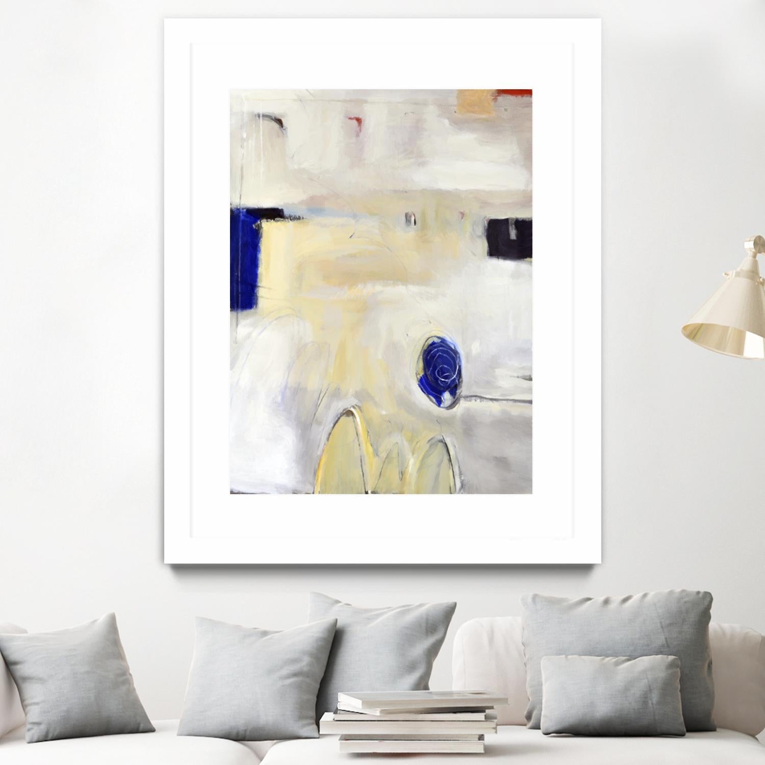 Unwind I by Mark Pulliam on GIANT ART - blue abstract