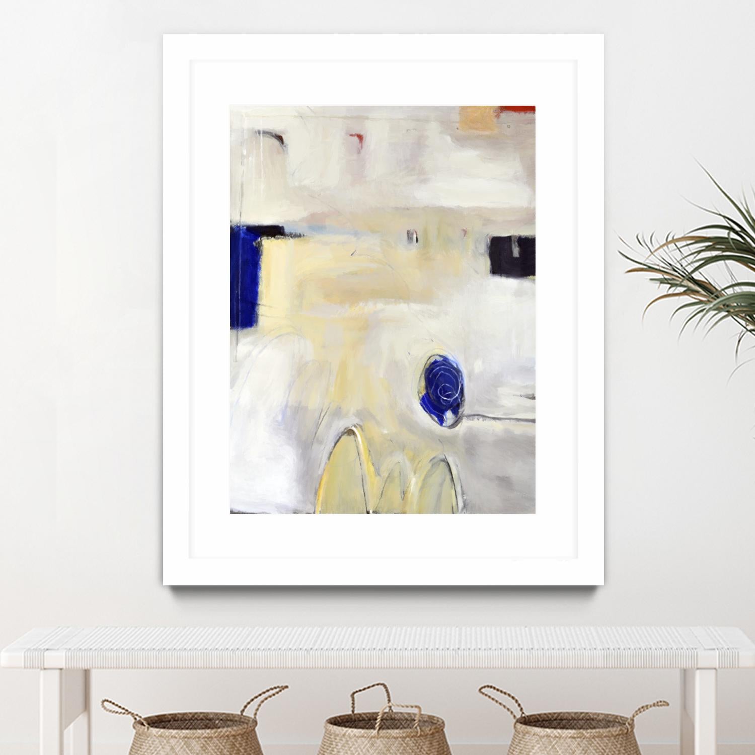 Unwind I by Mark Pulliam on GIANT ART - blue abstract