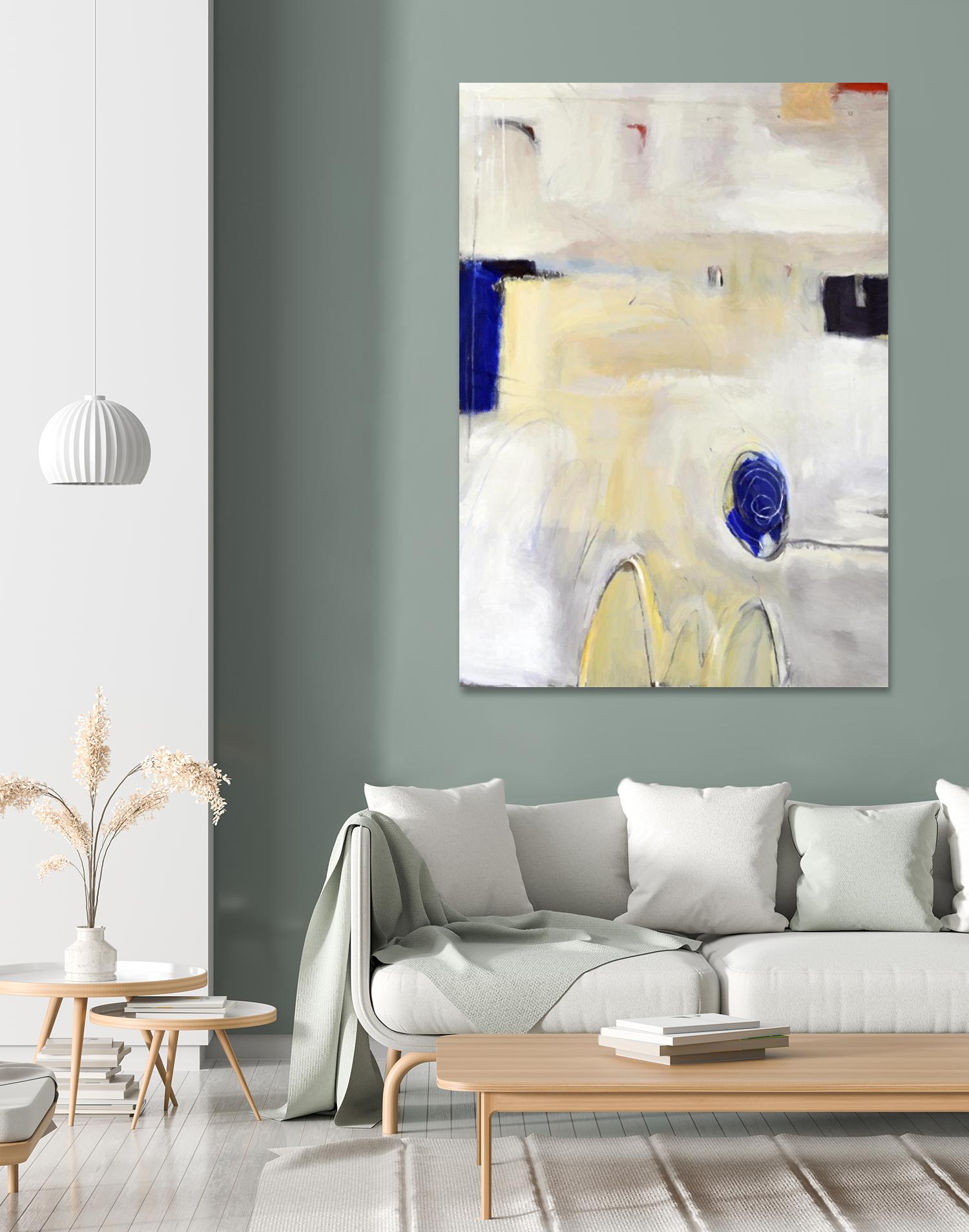 Unwind I by Mark Pulliam on GIANT ART - blue abstract