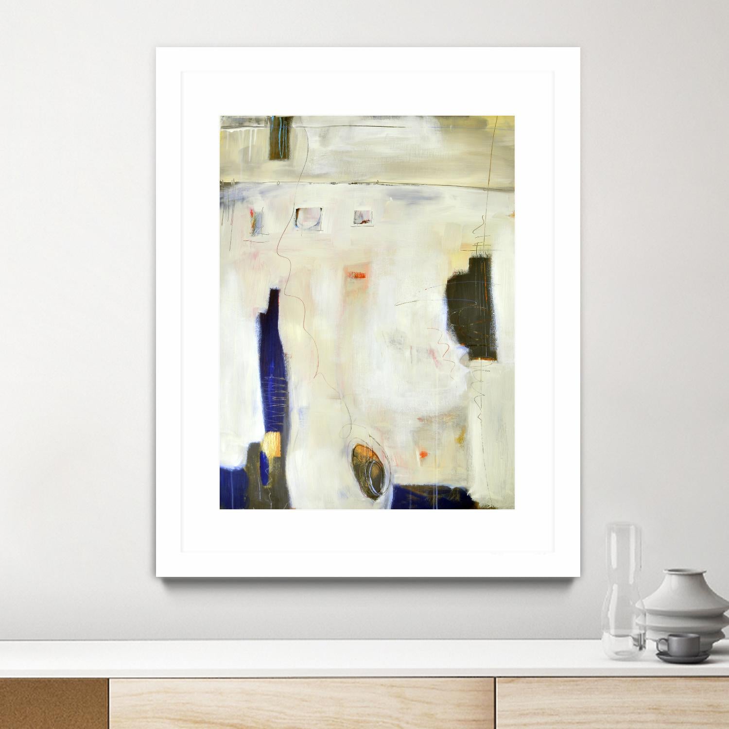 Unwind II by Mark Pulliam on GIANT ART - blue abstract