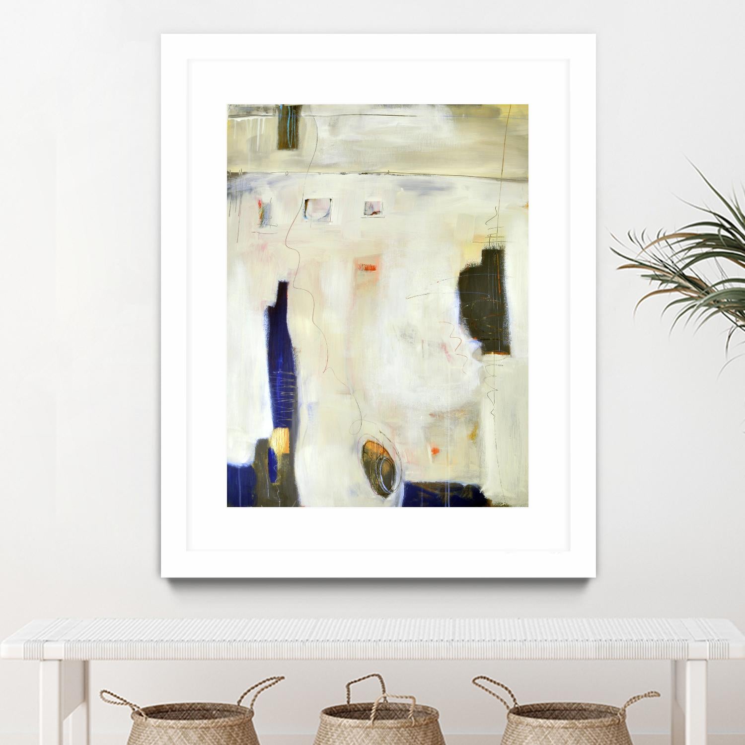 Unwind II by Mark Pulliam on GIANT ART - blue abstract