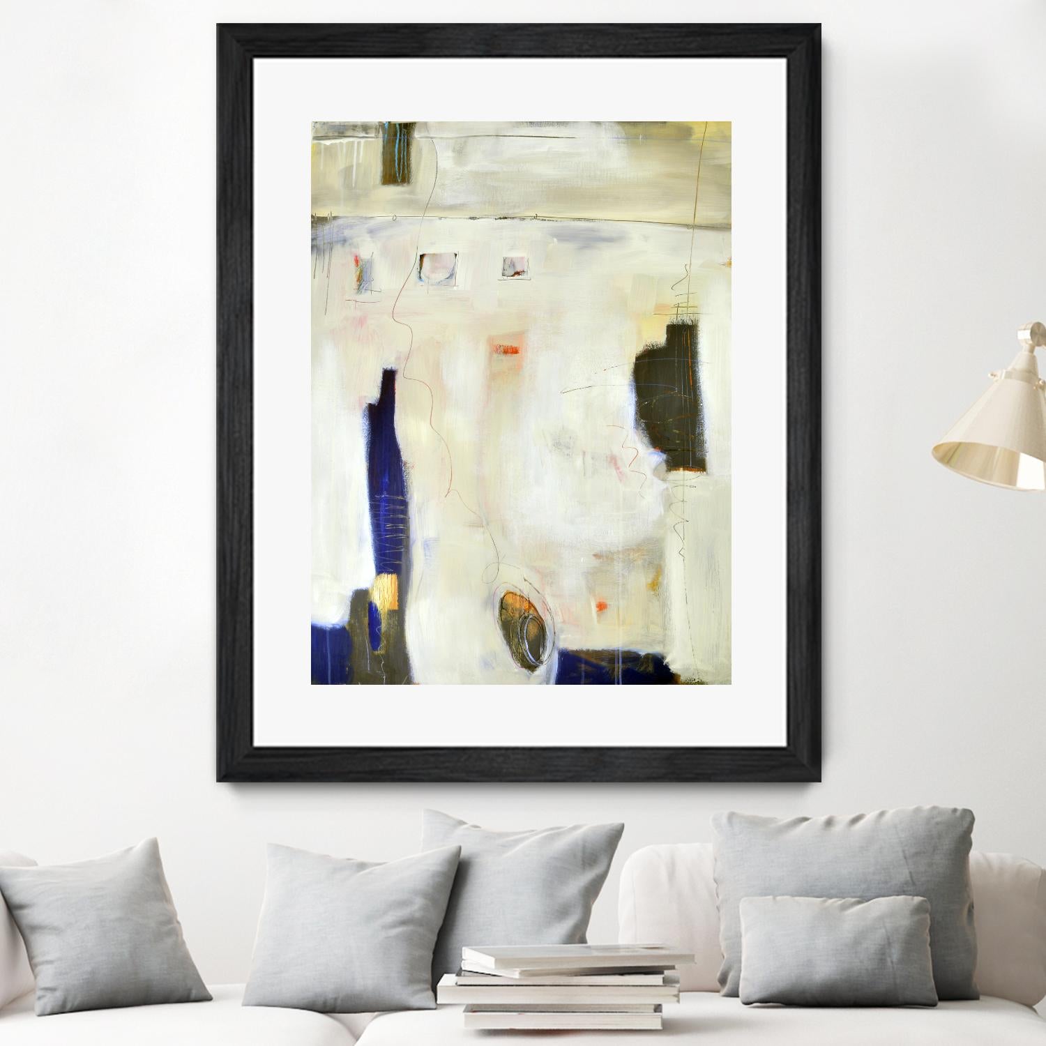 Unwind II by Mark Pulliam on GIANT ART - blue abstract