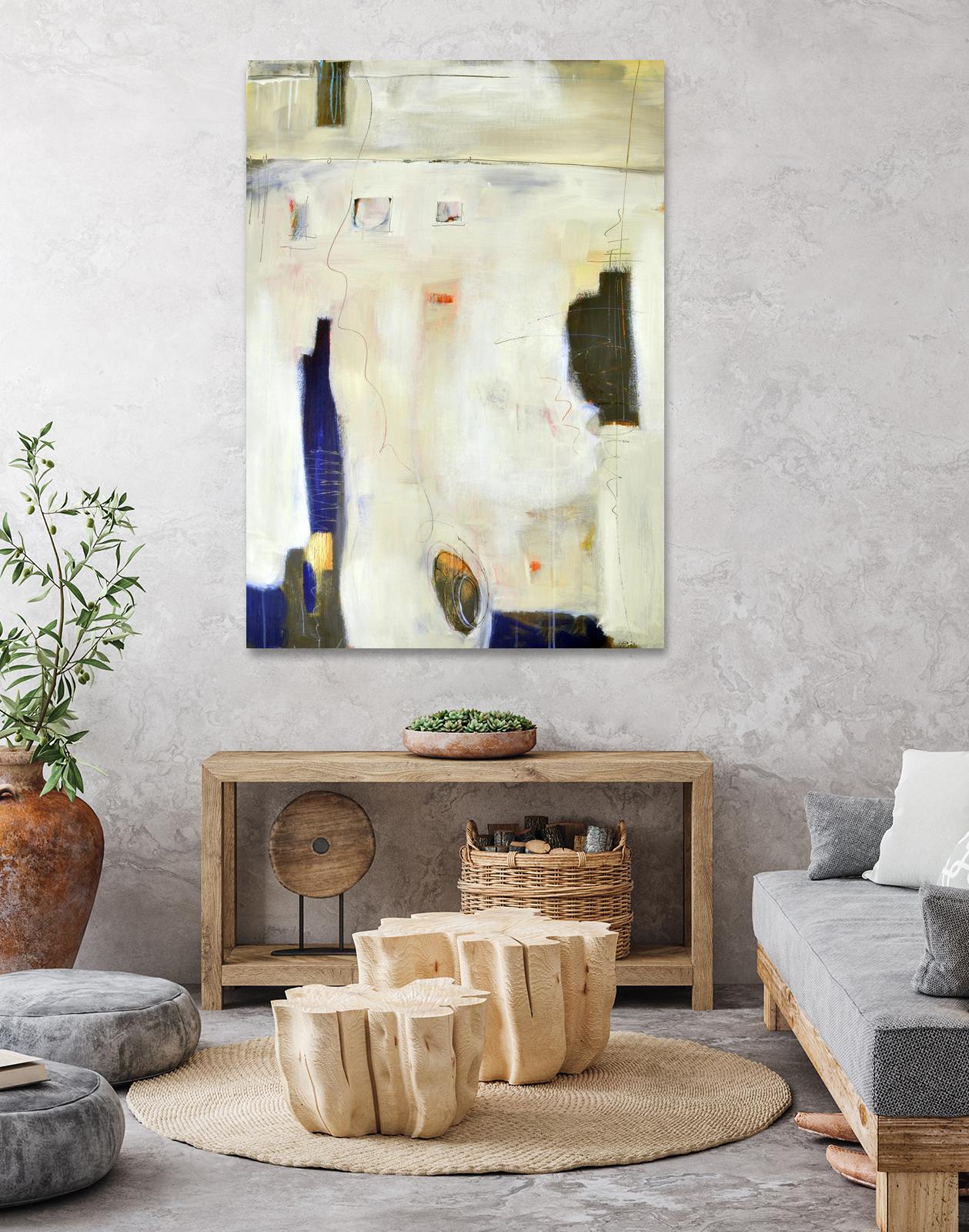 Unwind II by Mark Pulliam on GIANT ART - blue abstract