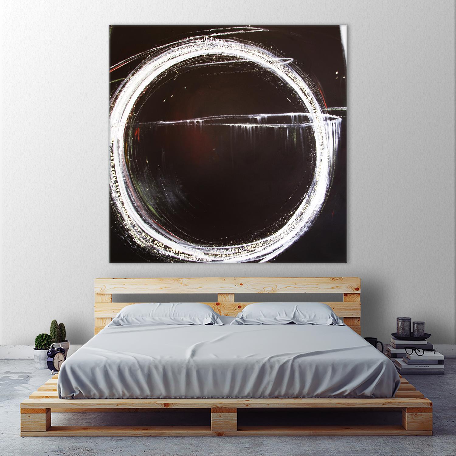 The Kiss by Mark Pulliam on GIANT ART - white abstract