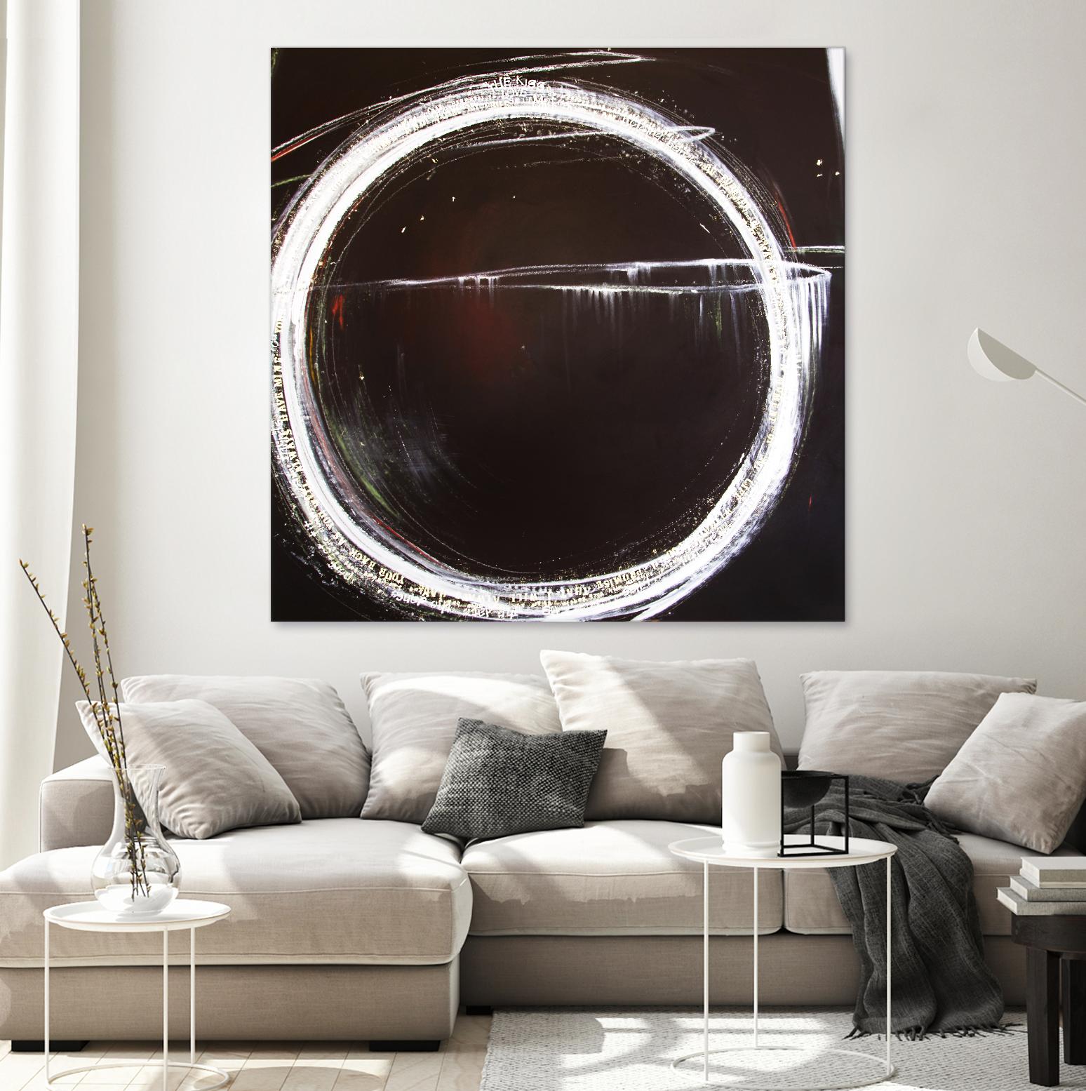 The Kiss by Mark Pulliam on GIANT ART - white abstract