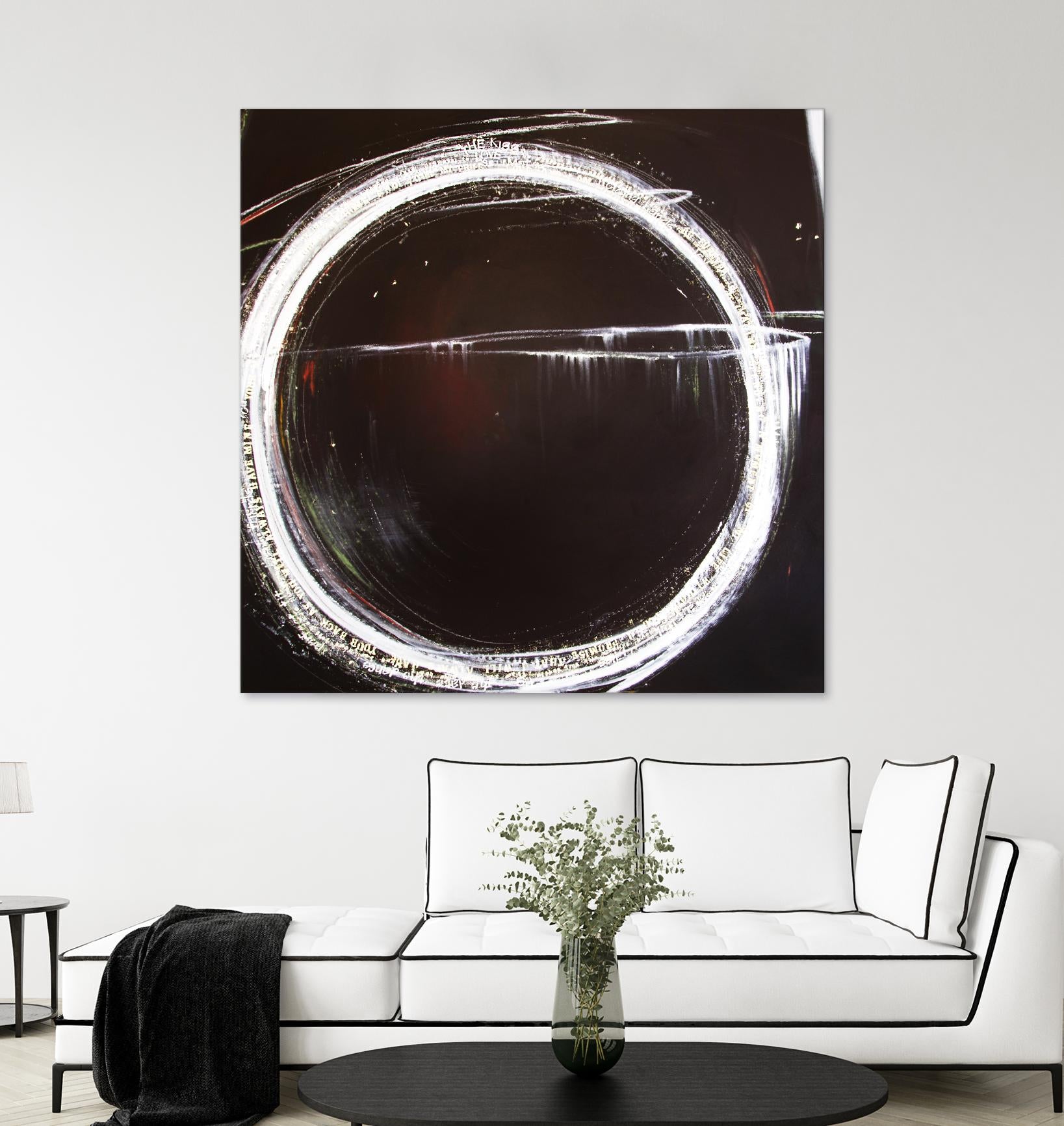 The Kiss by Mark Pulliam on GIANT ART - white abstract