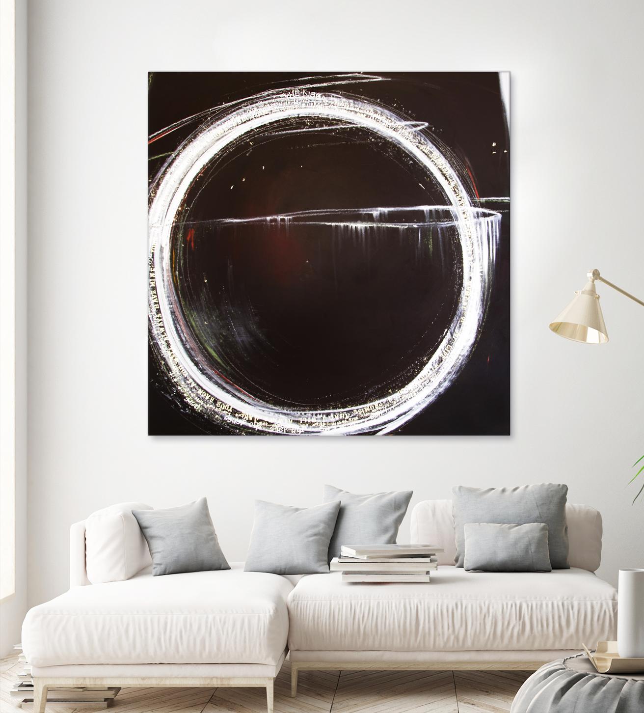 The Kiss by Mark Pulliam on GIANT ART - white abstract