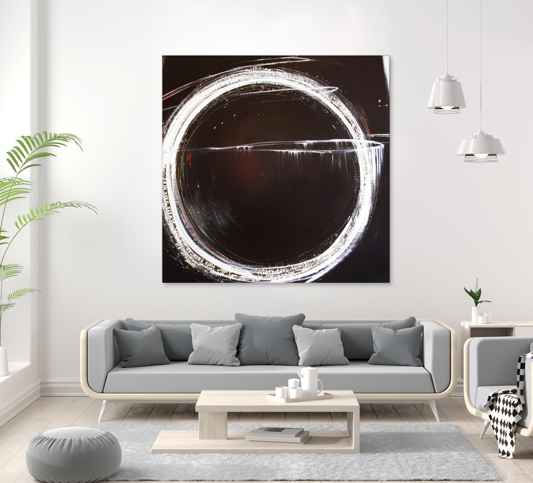 The Kiss by Mark Pulliam on GIANT ART - white abstract