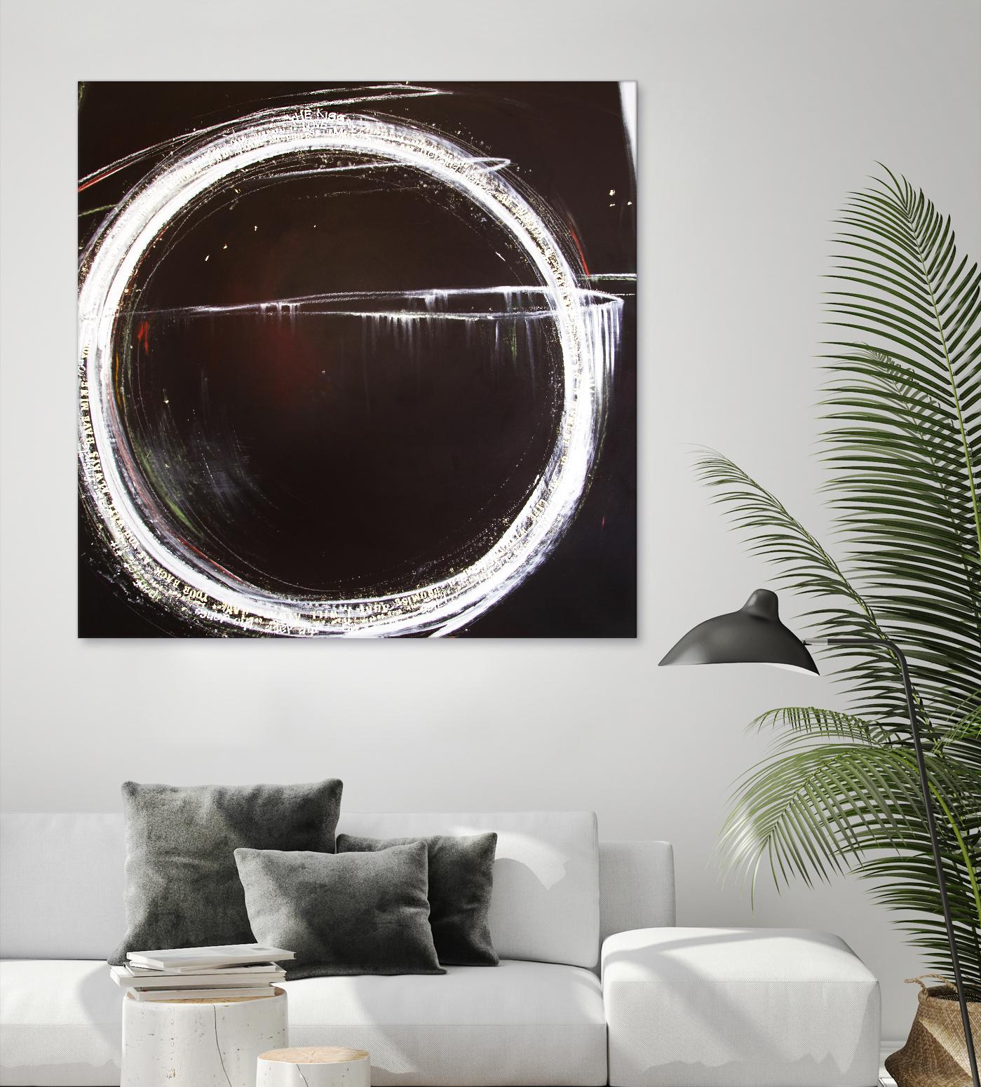 The Kiss by Mark Pulliam on GIANT ART - white abstract