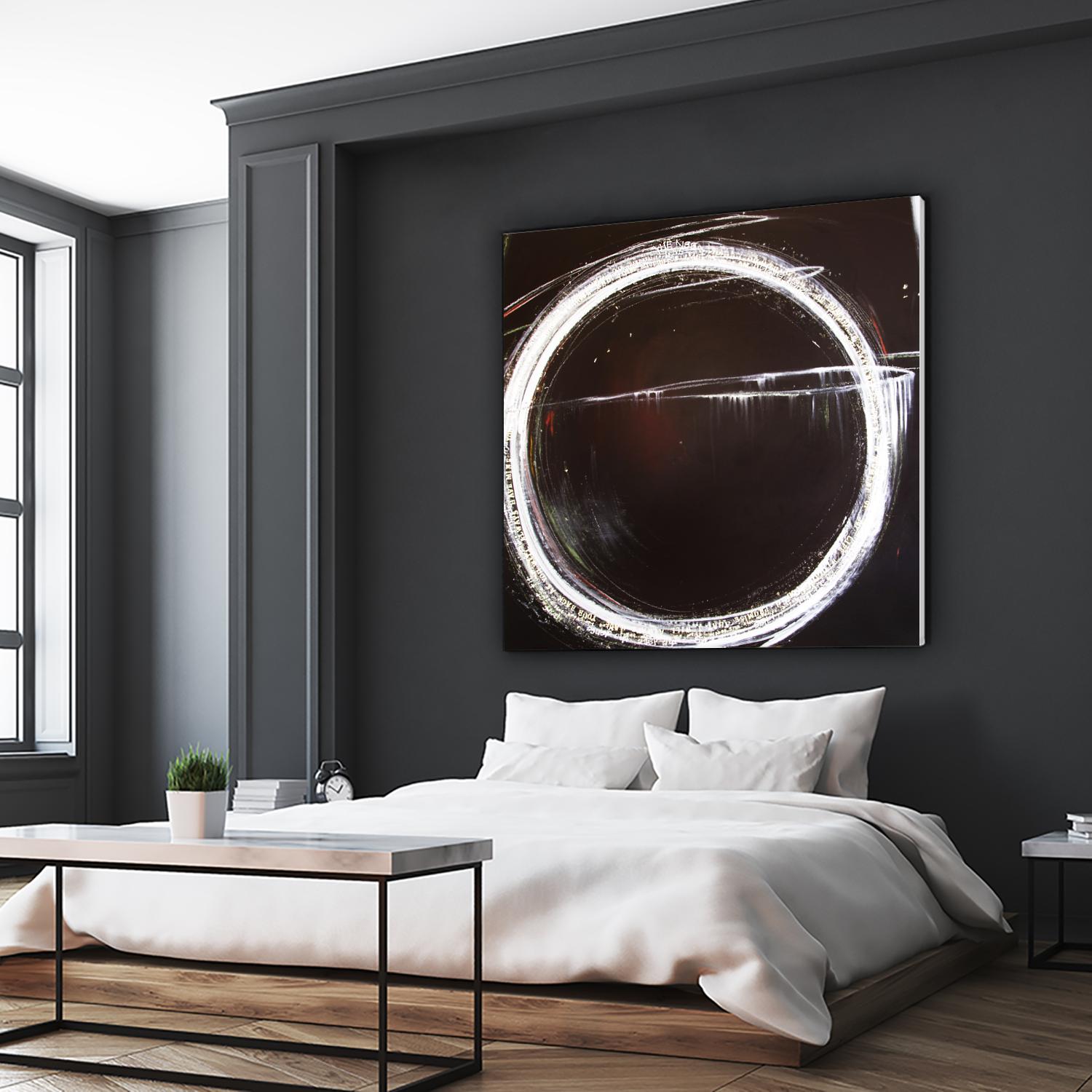 The Kiss by Mark Pulliam on GIANT ART - white abstract