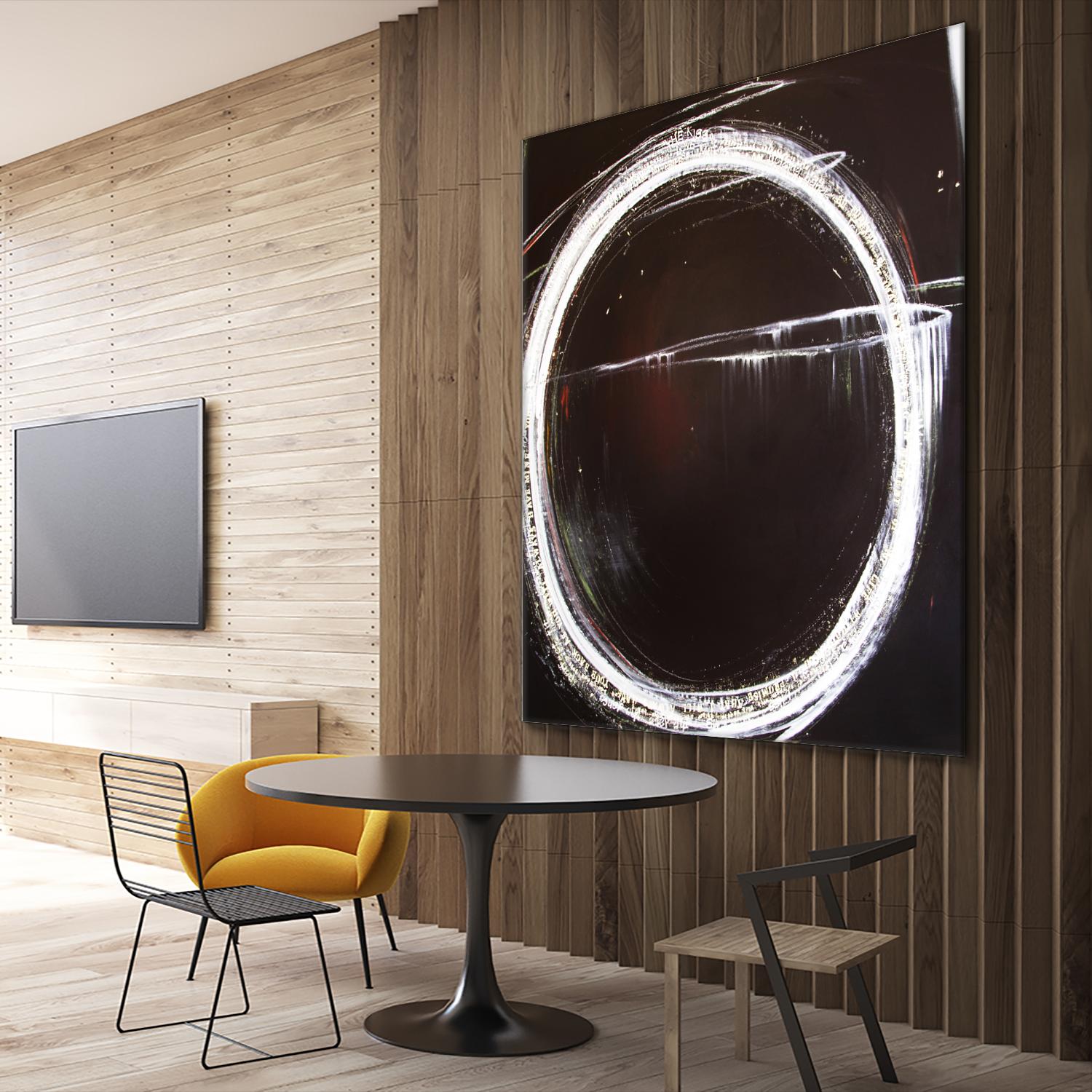 The Kiss by Mark Pulliam on GIANT ART - white abstract