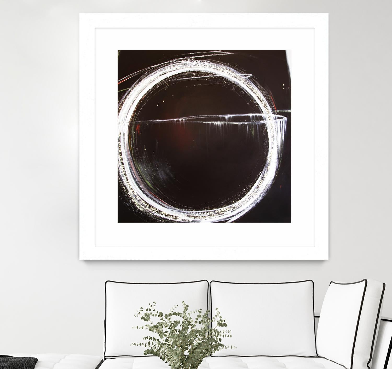 The Kiss by Mark Pulliam on GIANT ART - white abstract