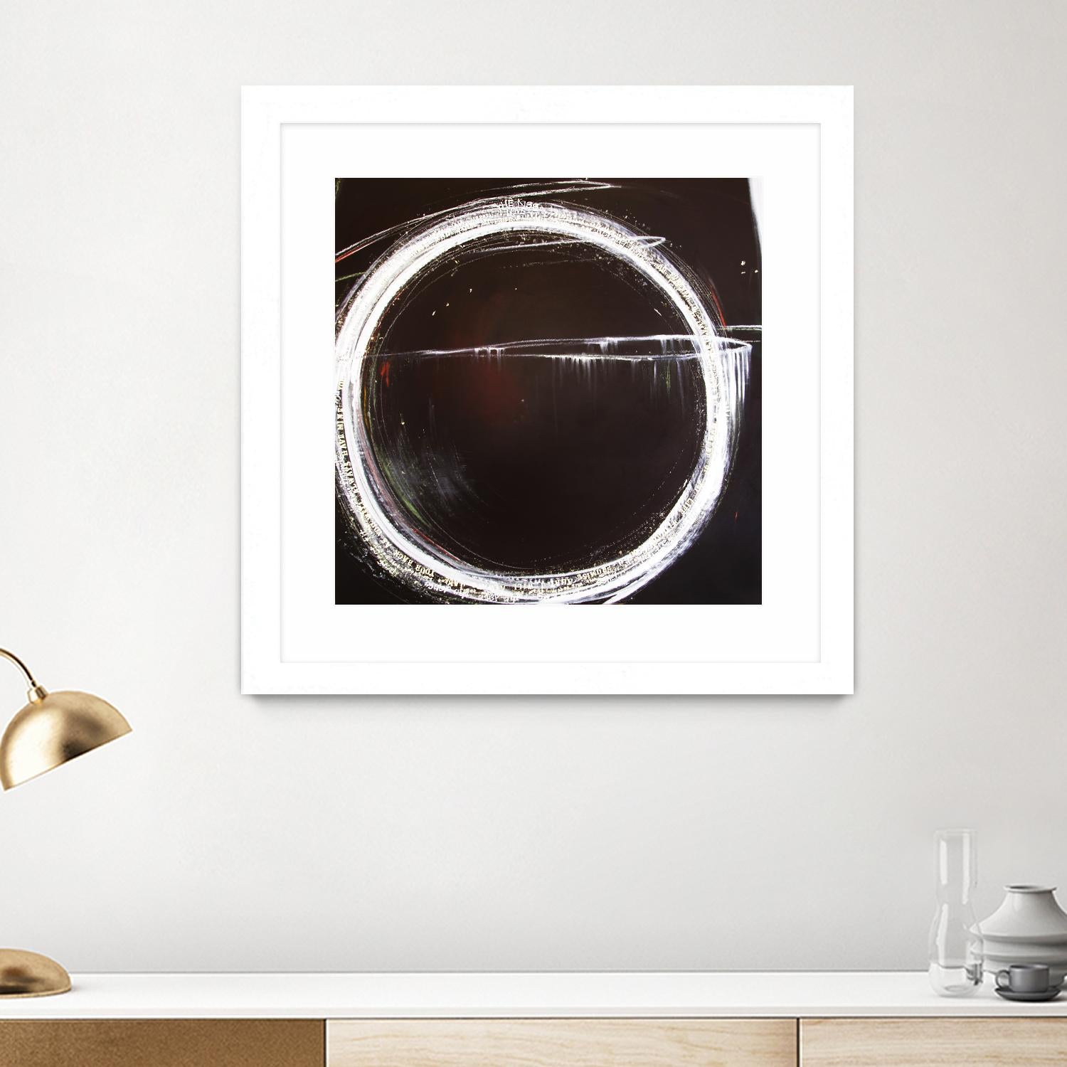 The Kiss by Mark Pulliam on GIANT ART - white abstract