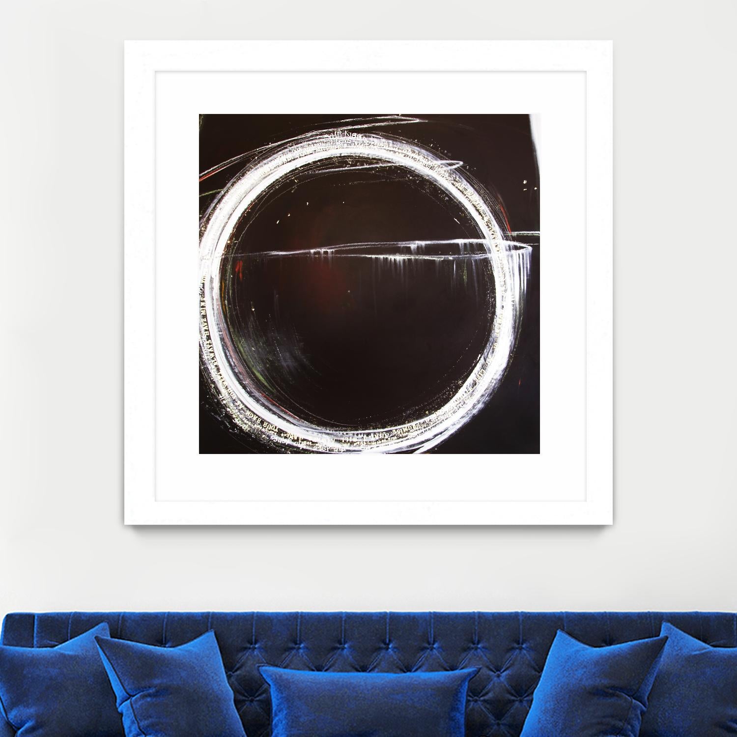 The Kiss by Mark Pulliam on GIANT ART - white abstract