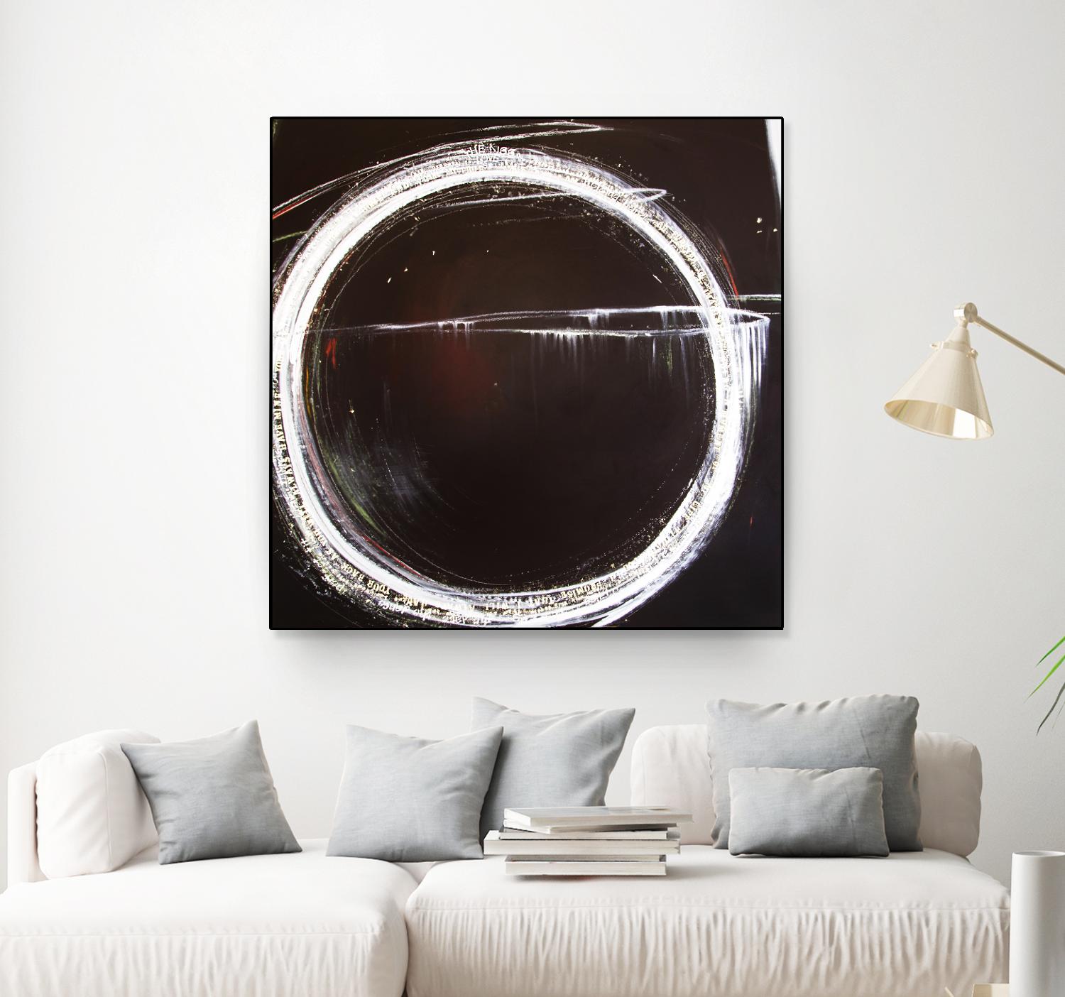 The Kiss by Mark Pulliam on GIANT ART - white abstract