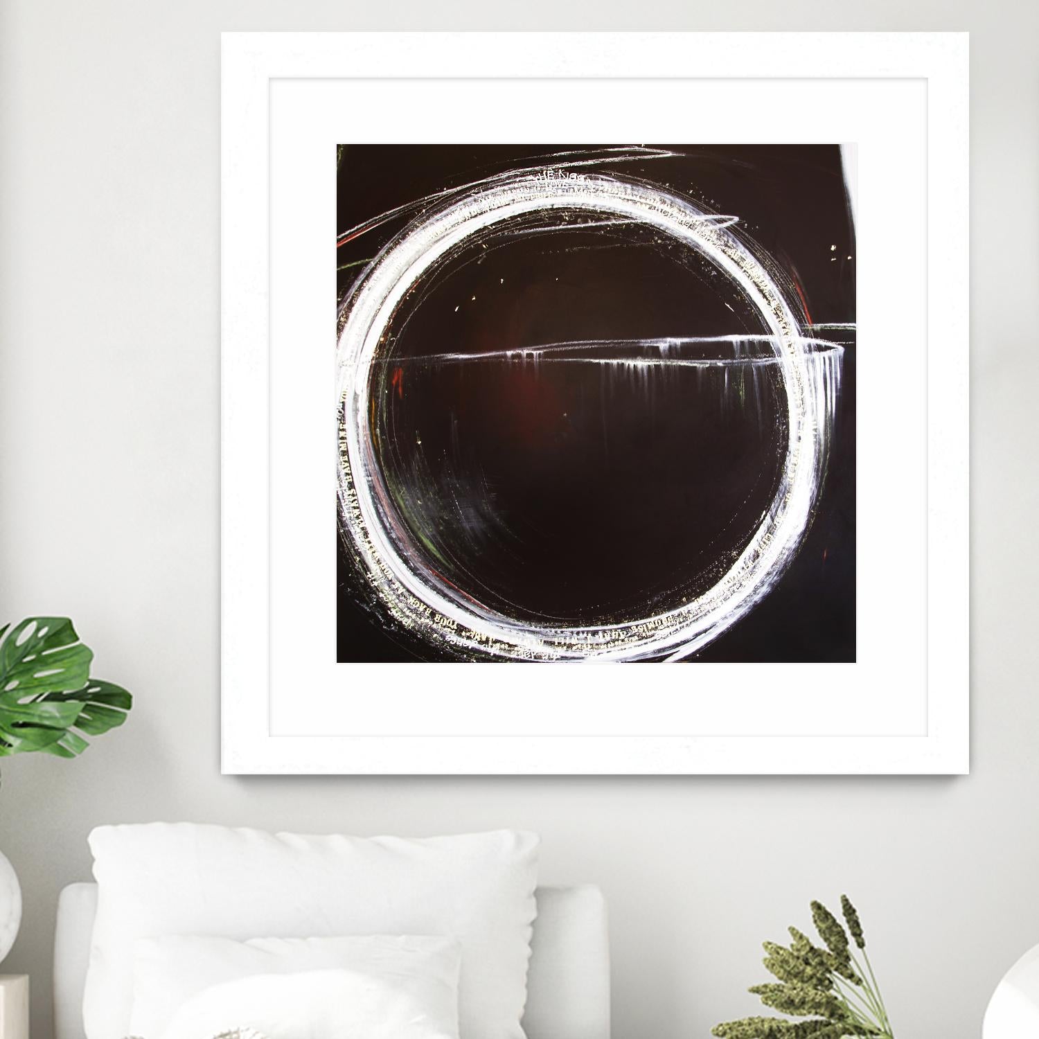 The Kiss by Mark Pulliam on GIANT ART - white abstract