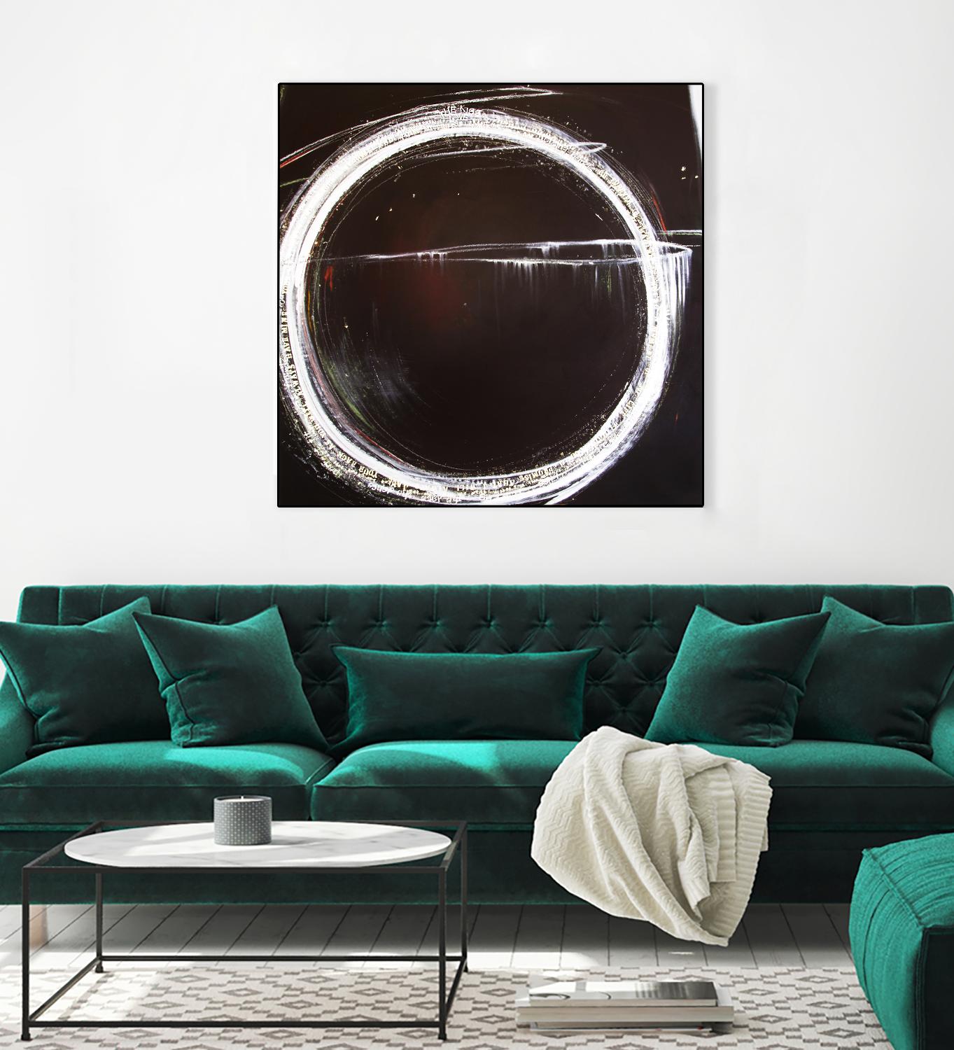 The Kiss by Mark Pulliam on GIANT ART - white abstract