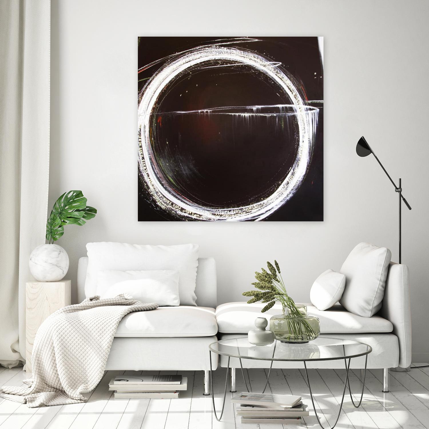 The Kiss by Mark Pulliam on GIANT ART - white abstract