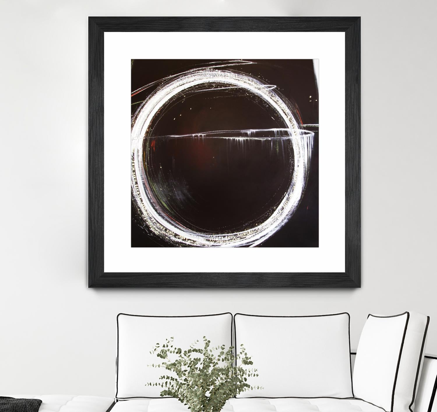 The Kiss by Mark Pulliam on GIANT ART - white abstract